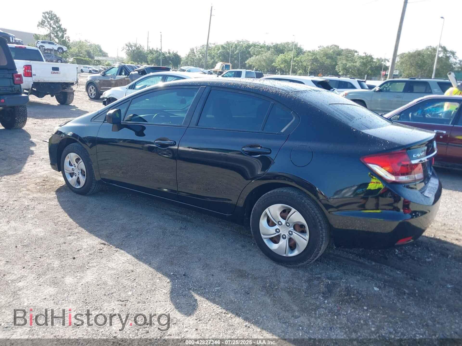 2014 HONDA CIVIC - VIN: 19XFB2F52EE062534 - Фото 3