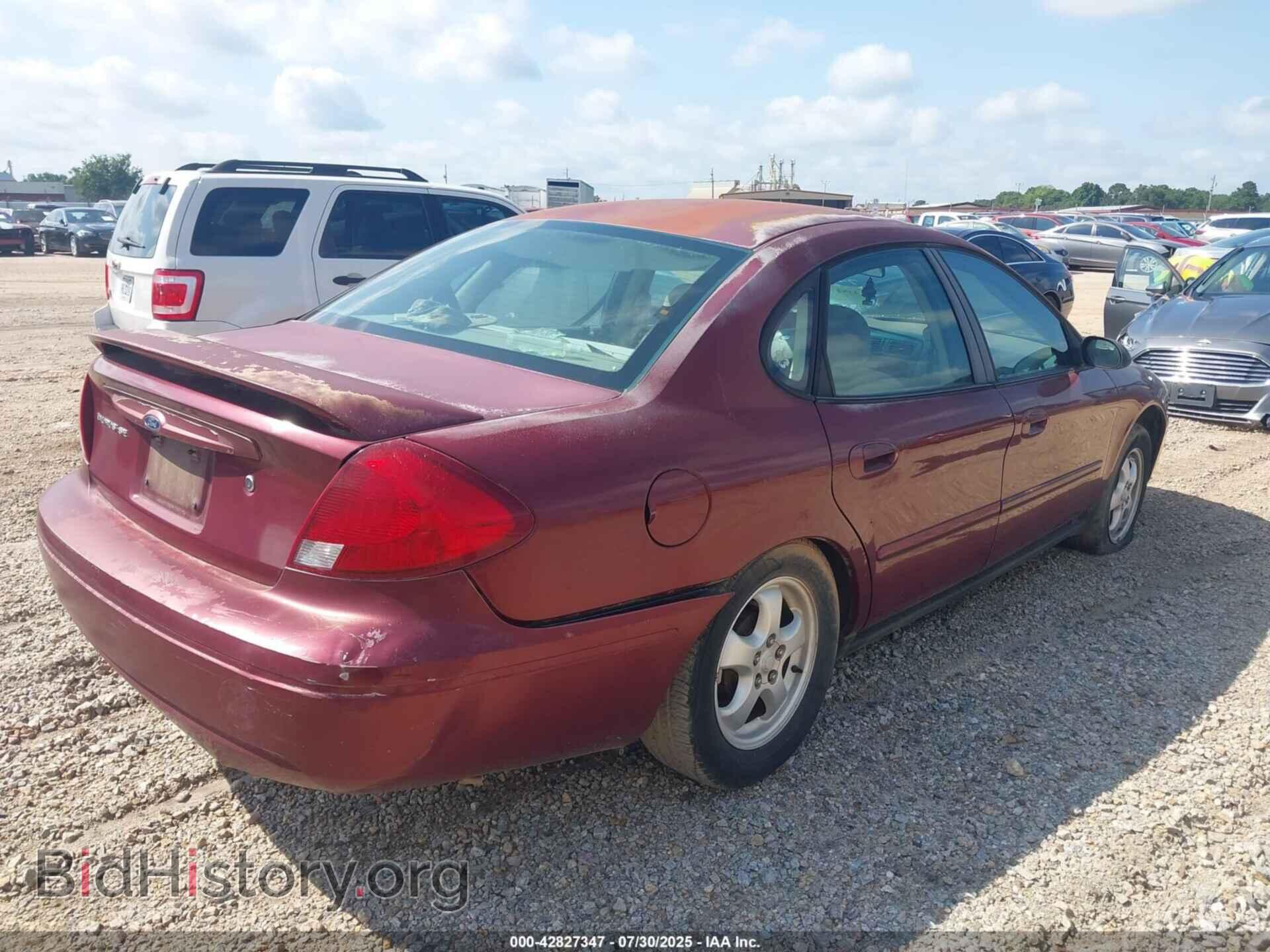 2006 FORD TAURUS - VIN: 1FAFP53UX6A169114 - Фото 4