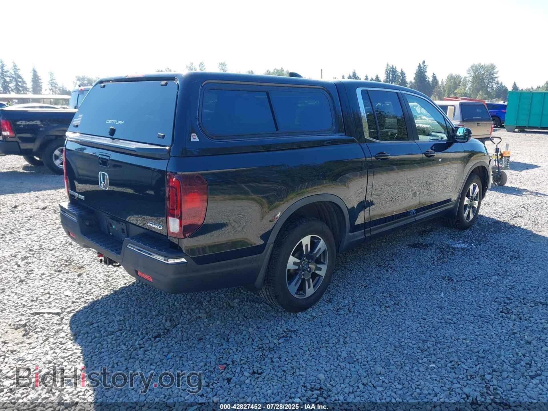 2017 HONDA RIDGELINE - VIN: 5FPYK3F56HB012451 - Фото 4