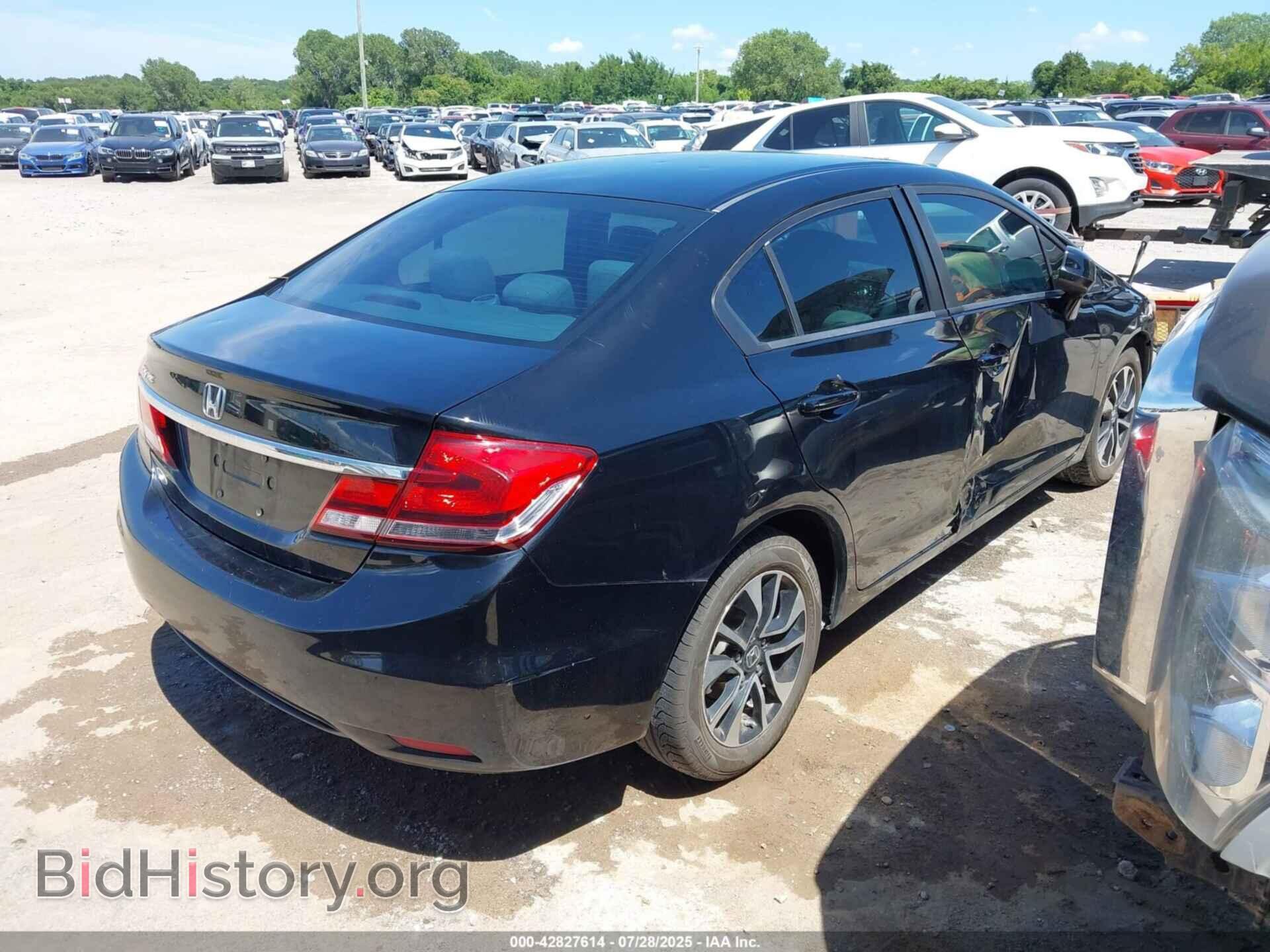 2013 HONDA CIVIC - VIN: 19XFB2F85DE055442 - Фото 4
