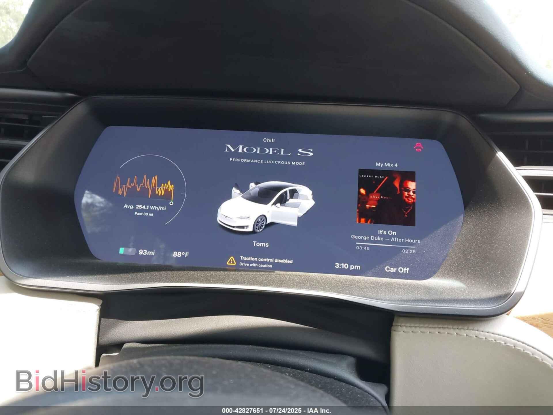 2021 TESLA MODEL S - VIN: 5YJSA1E46MF424359 - Фото 7