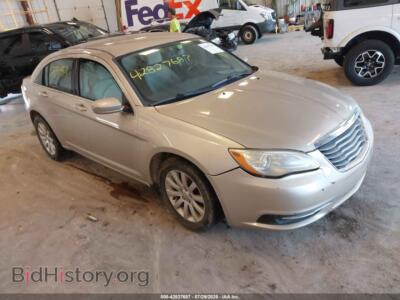 2013 Chrysler 200 Touring, коричневый — VIN 1C3CCBBB3DN574359, IAAI