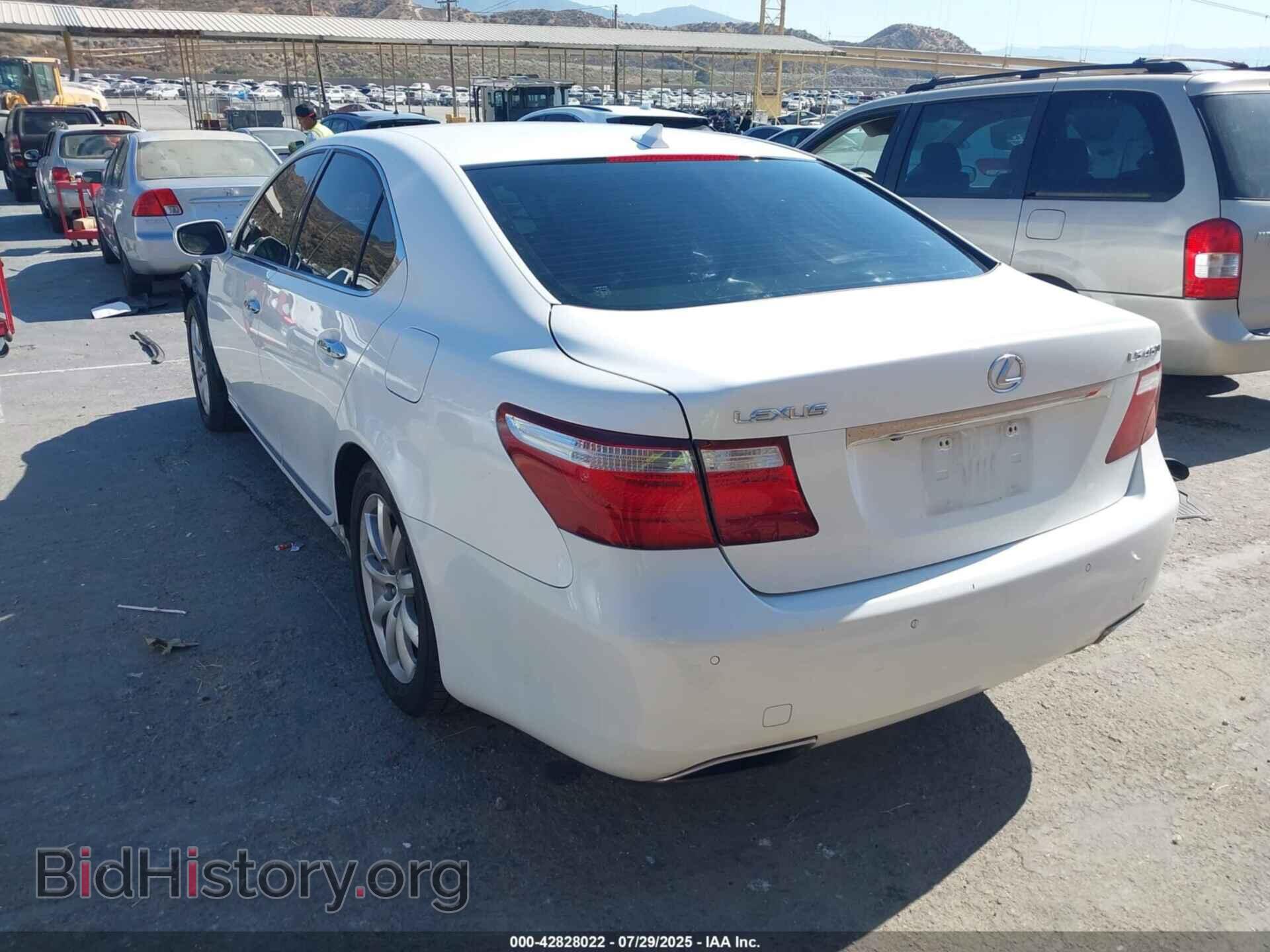 2007 LEXUS LS 460 - VIN: JTHBL46F875028529 - Фото 3