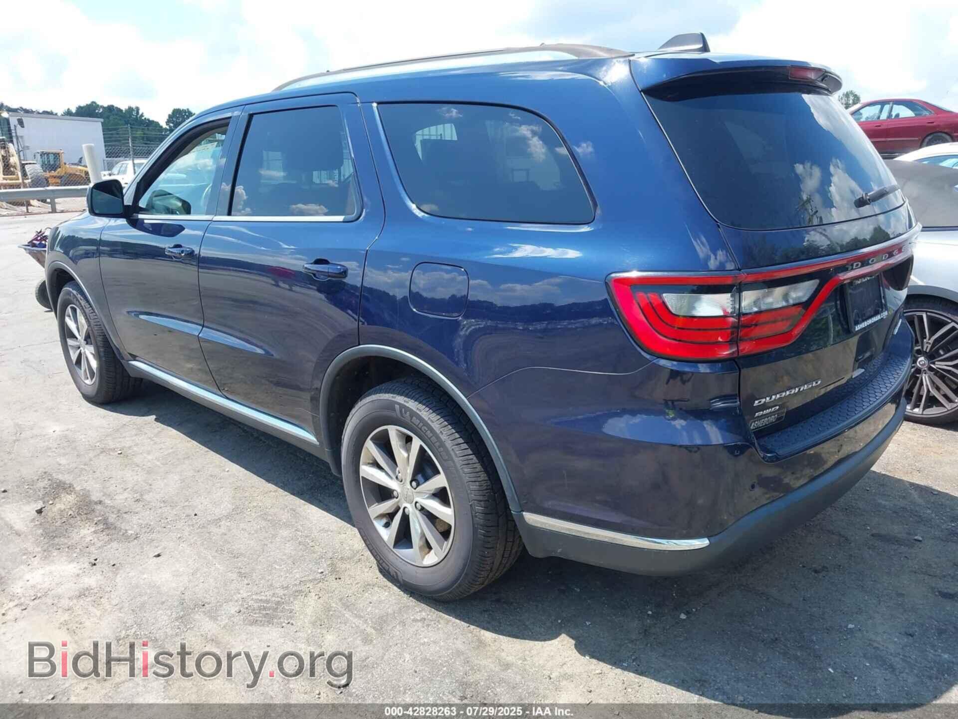 2016 DODGE DURANGO - VIN: 1C4RDJDG7GC449242 - Photo 3