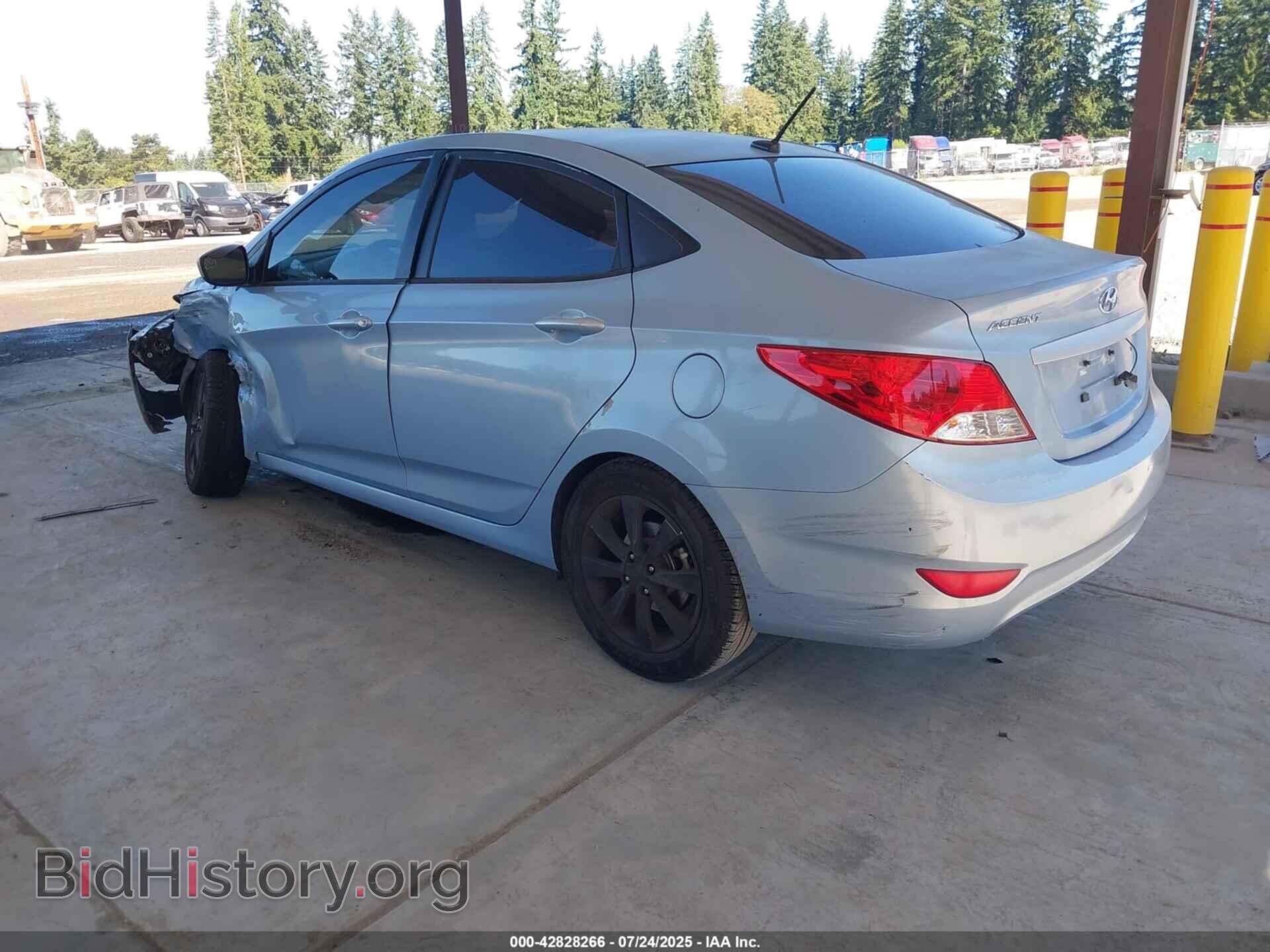 2013 HYUNDAI ACCENT - VIN: KMHCU4AE3DU494917 - Фото 3