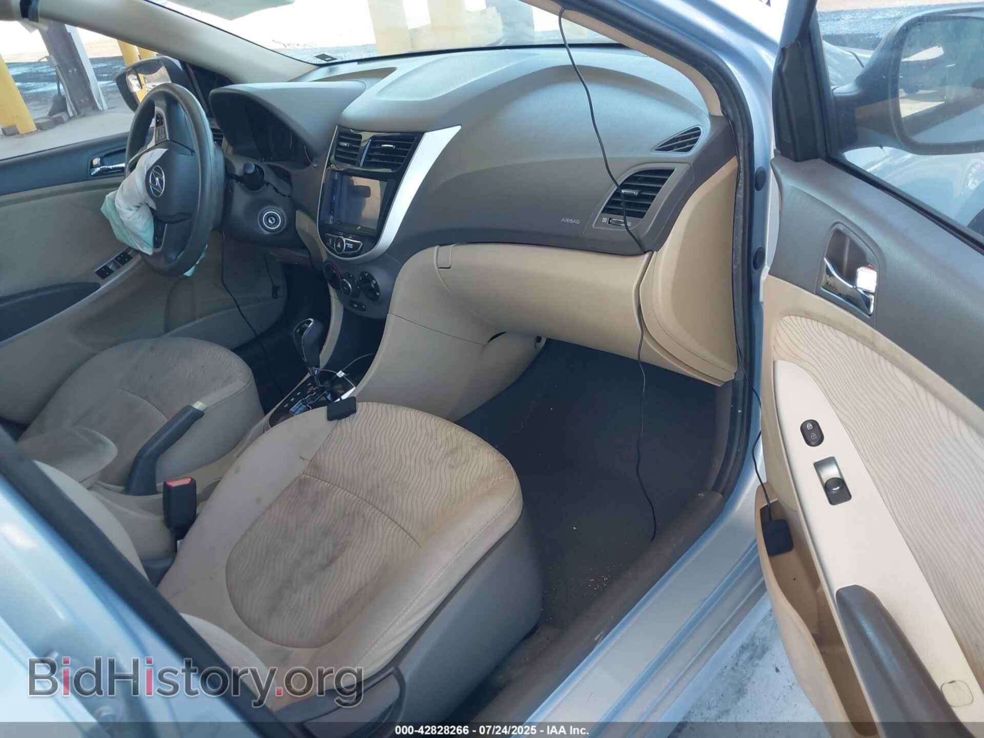 2013 HYUNDAI ACCENT - VIN: KMHCU4AE3DU494917 - Фото 5
