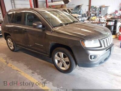 2015 Jeep COMPASS High Altitude Edition, серый — VIN 1C4NJDEBXFD396508, IAAI