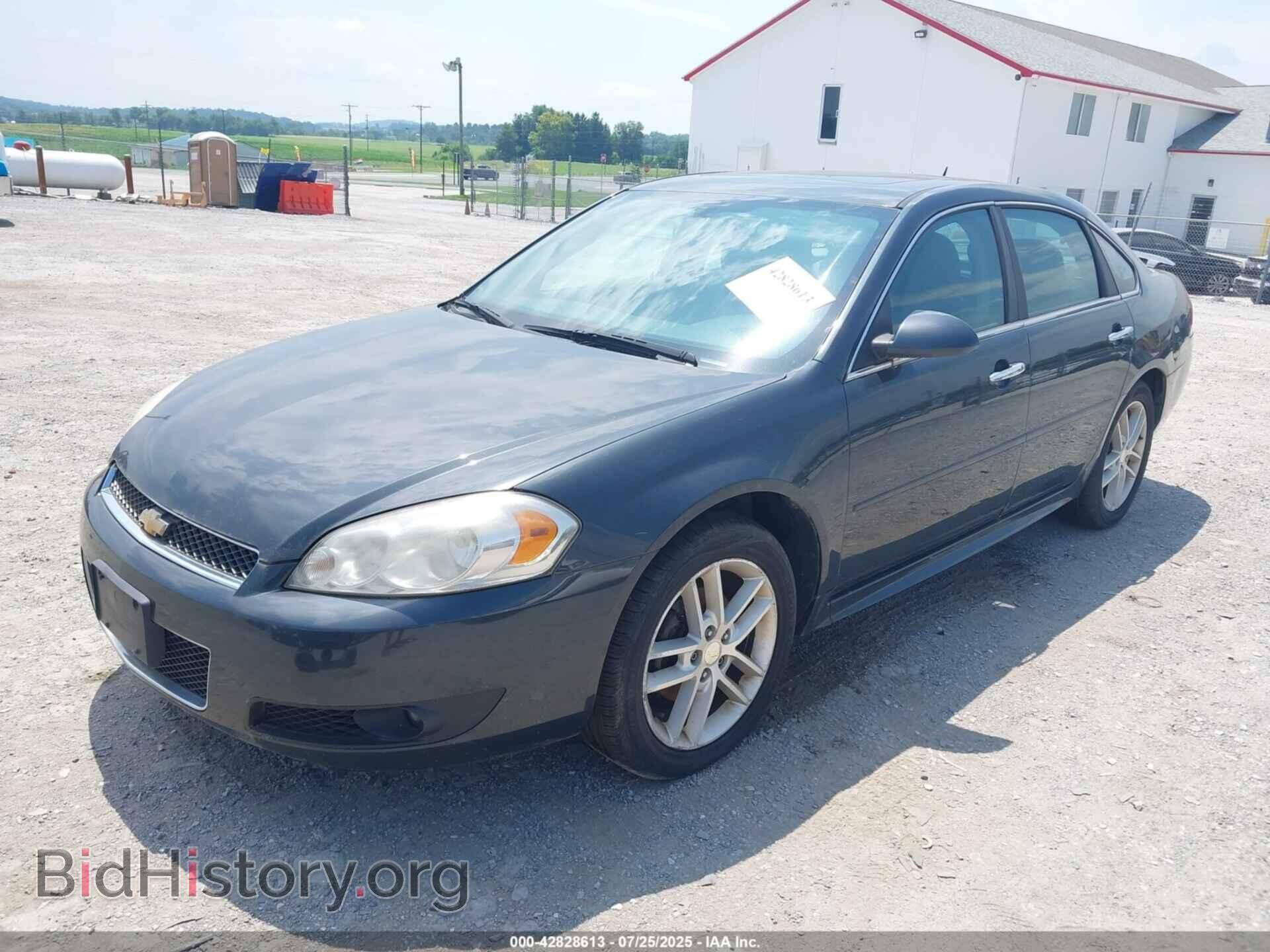 2013 CHEVROLET IMPALA - VIN: 2G1WC5E39D1222458 - Фото 2