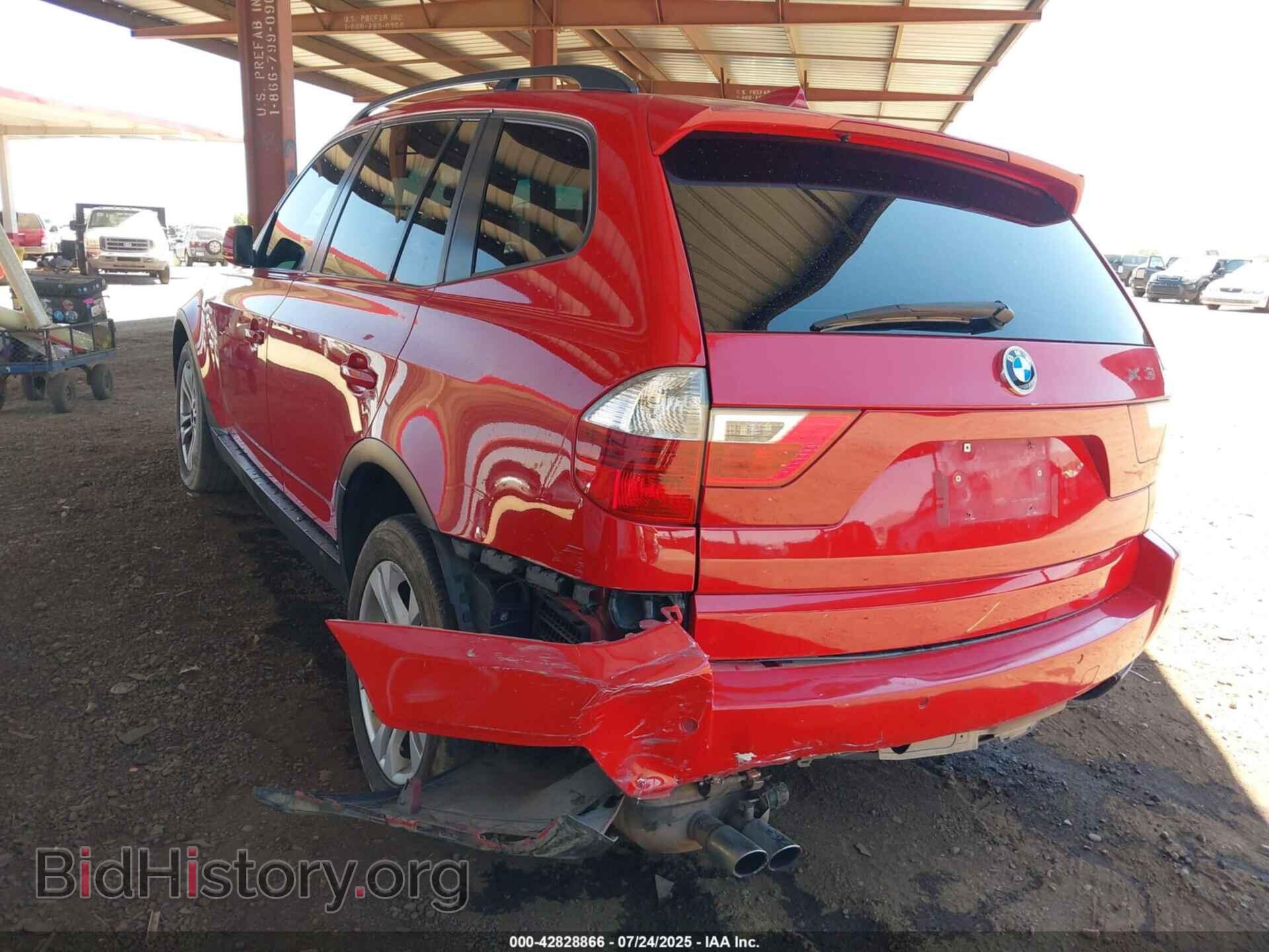 2007 BMW X3 - VIN: WBXPC93447WF23351 - Фото 3