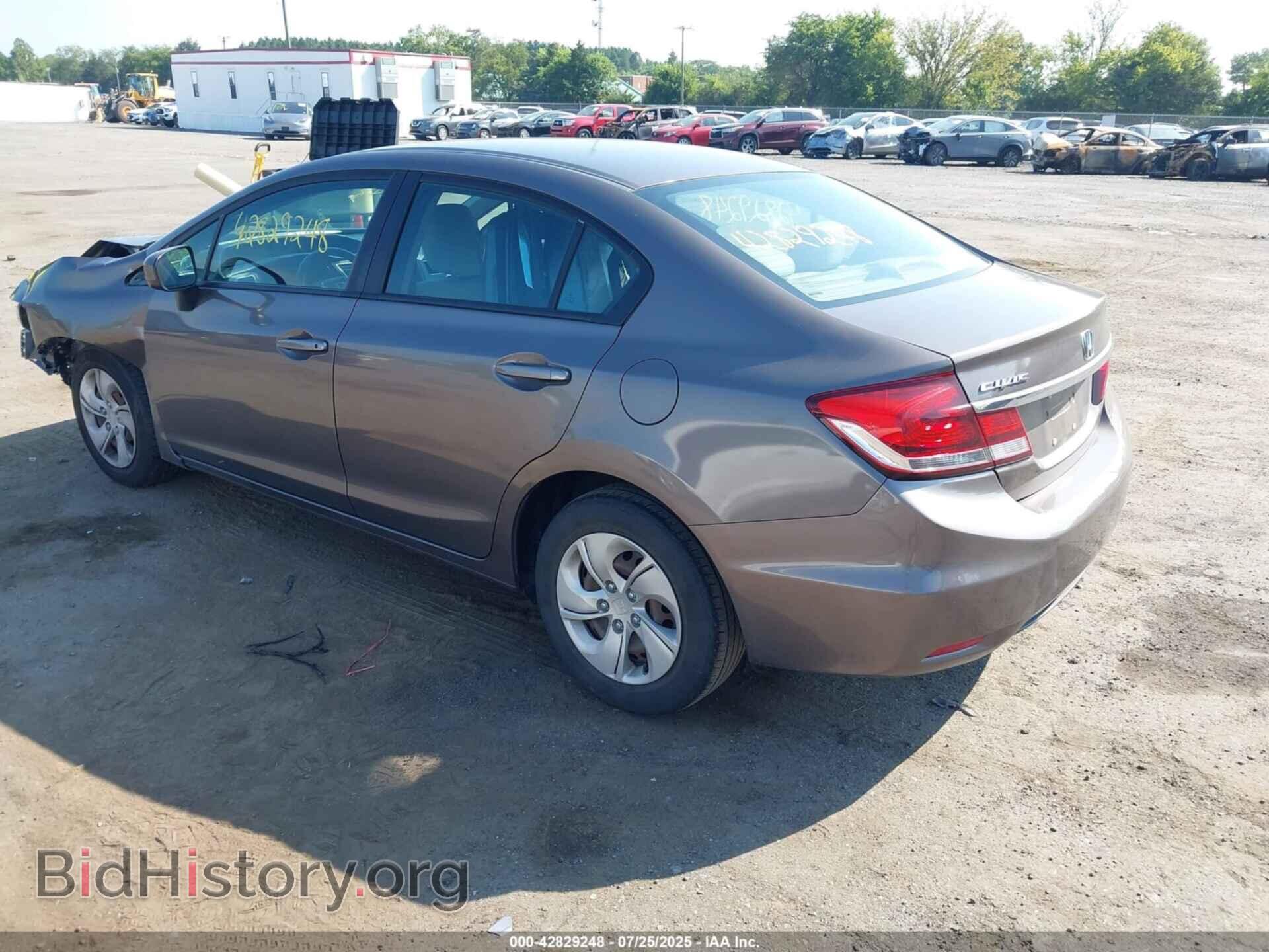 2014 HONDA CIVIC - VIN: 2HGFB2F55EH535557 - Фото 3
