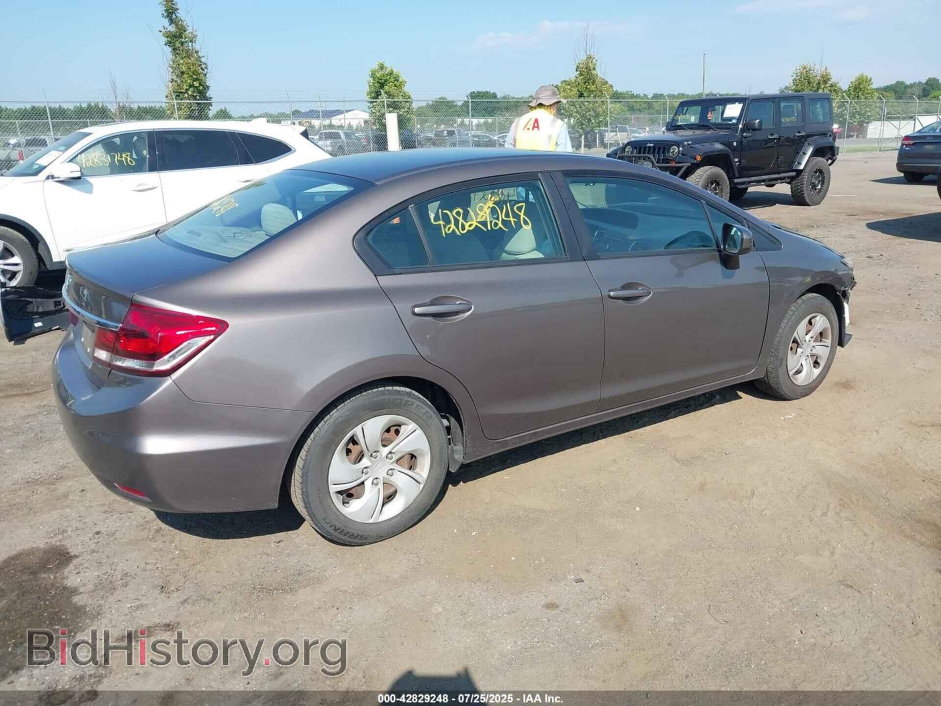 2014 HONDA CIVIC - VIN: 2HGFB2F55EH535557 - Фото 4