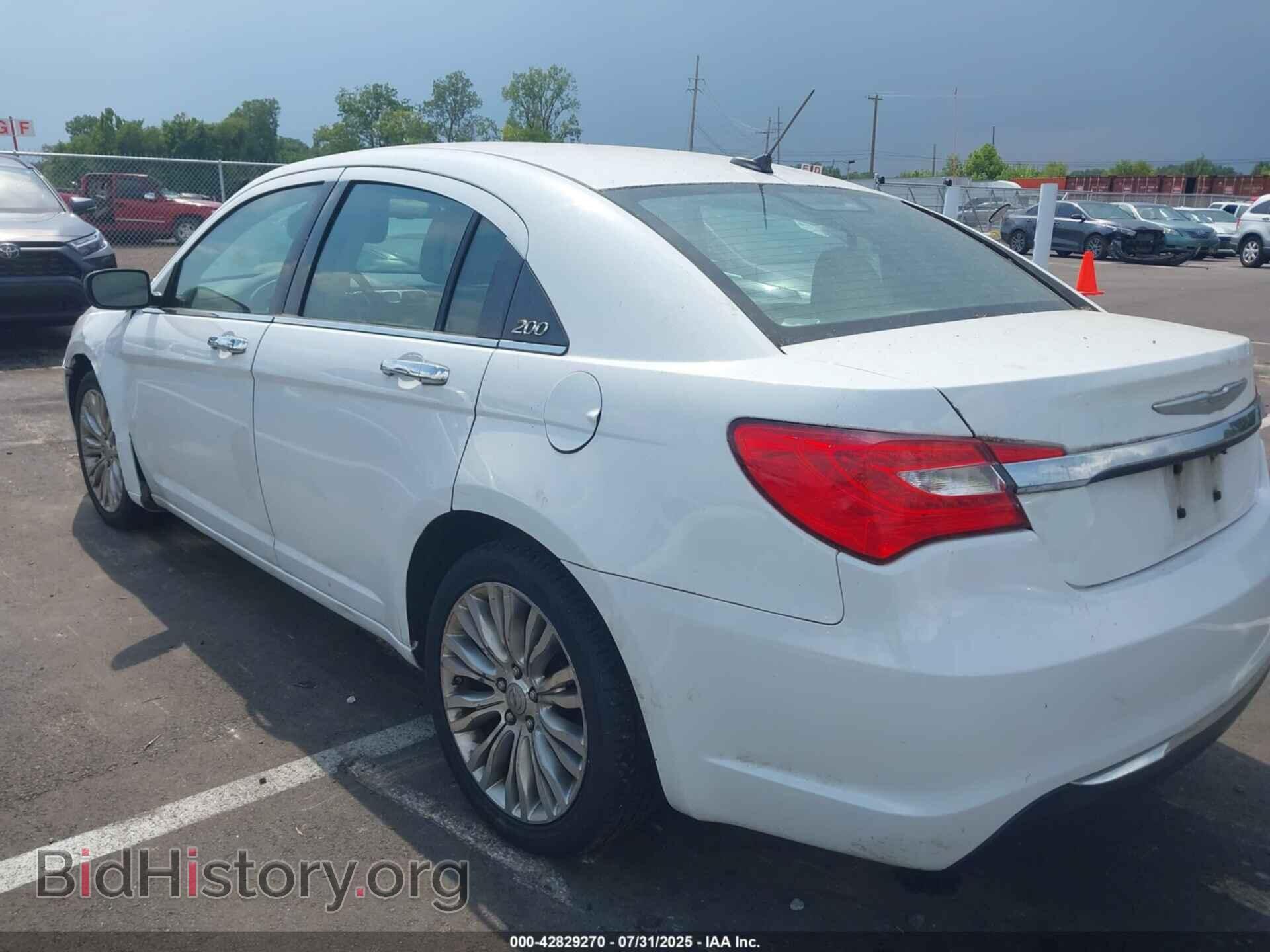 2012 CHRYSLER 200 - VIN: 1C3CCBCB3CN148734 - Фото 3