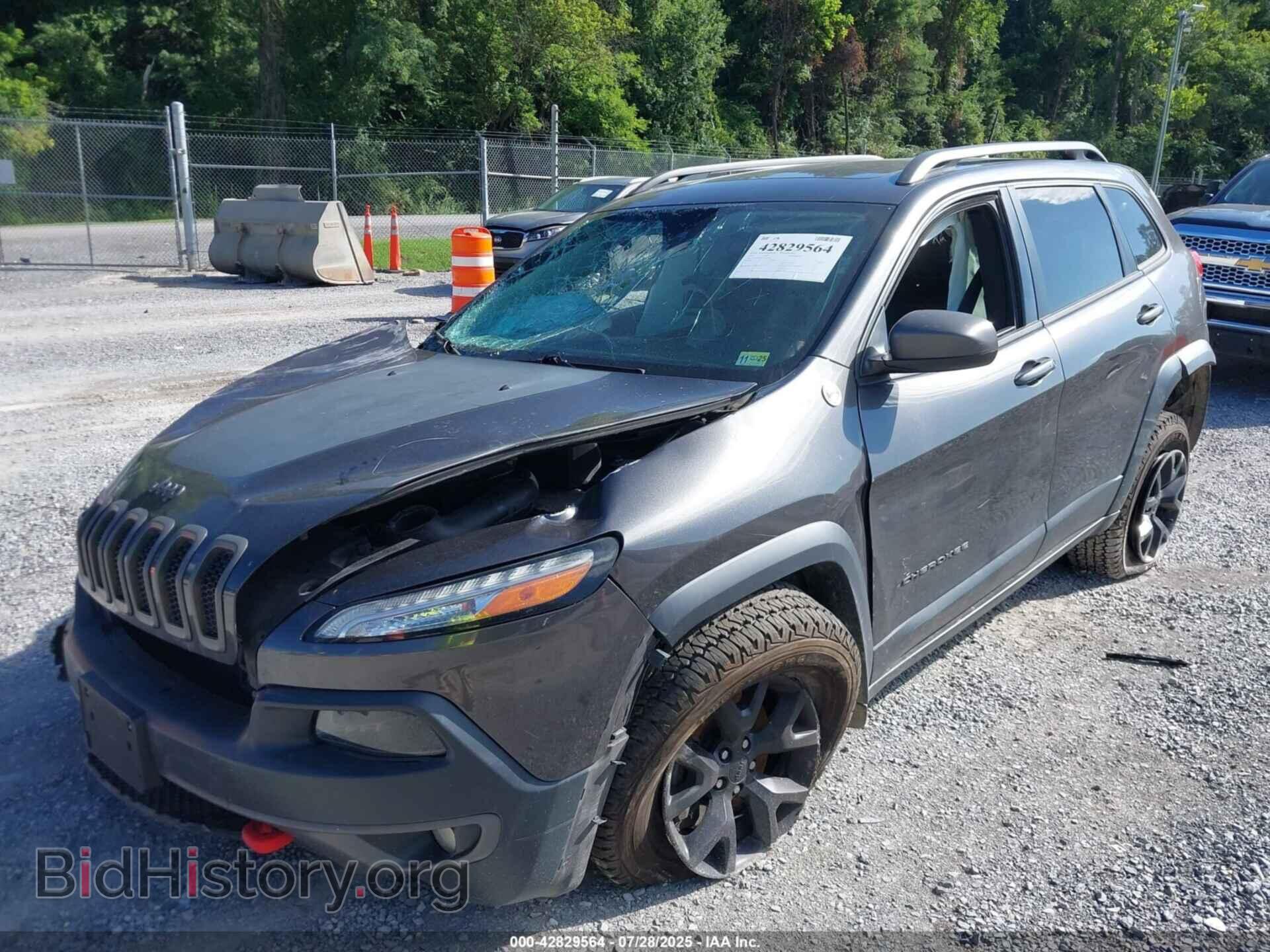 2015 JEEP CHEROKEE - VIN: 1C4PJMBS0FW780363 - Фото 2