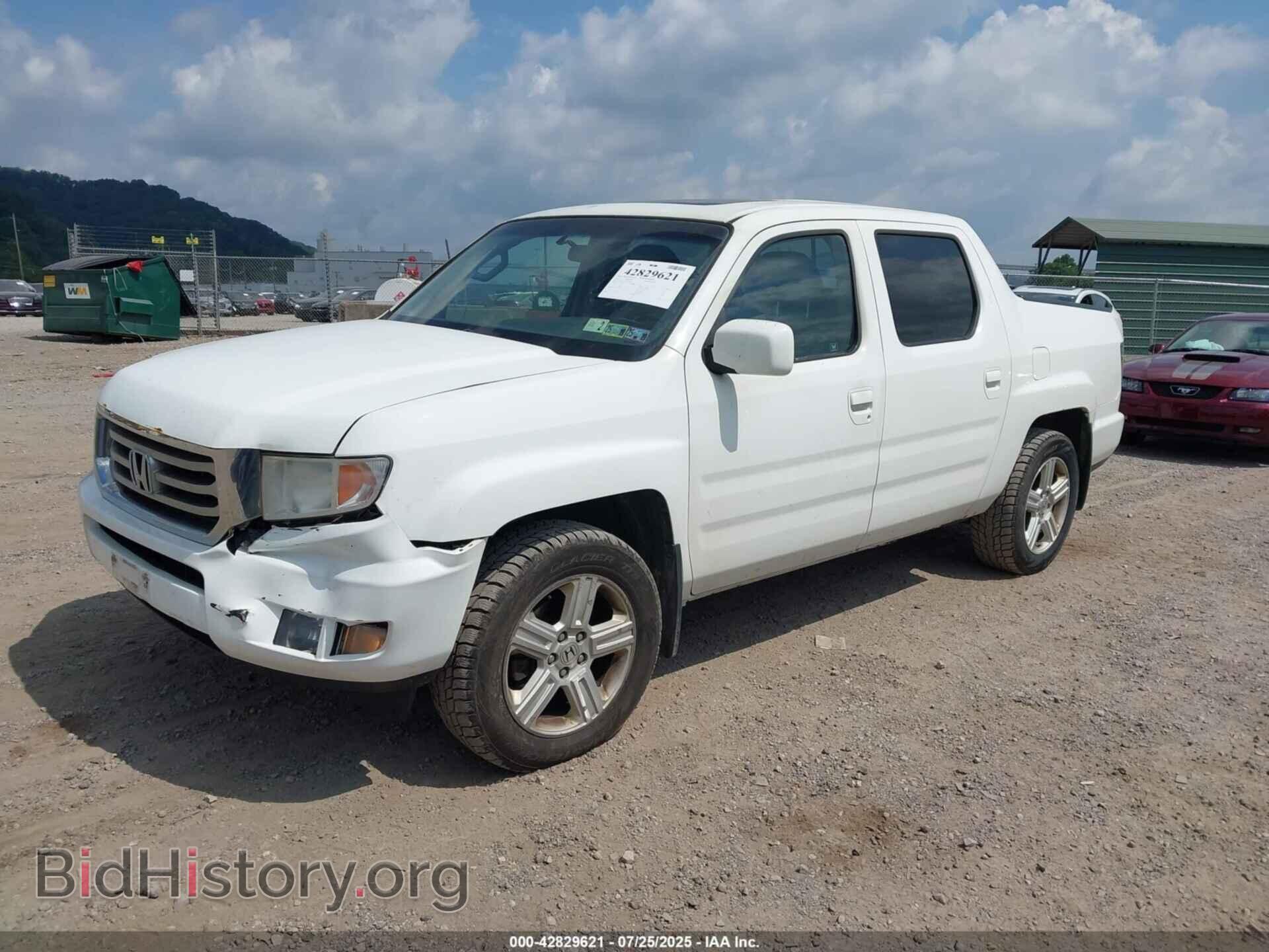2012 HONDA RIDGELINE - VIN: 5FPYK1F52CB458531 - Фото 2