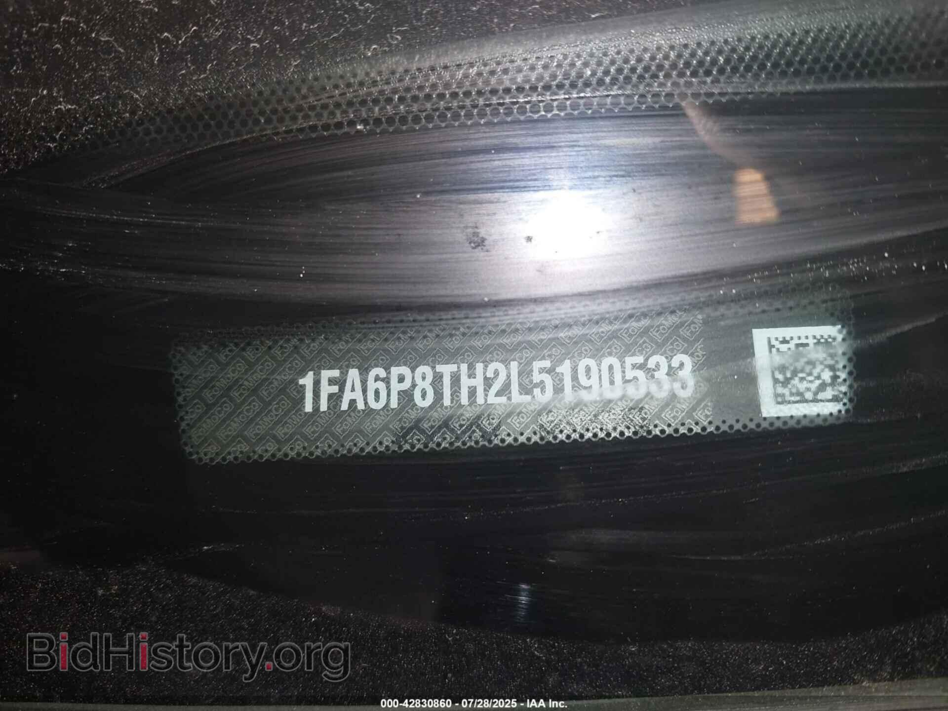 2020 FORD MUSTANG - VIN: 1FA6P8TH2L5190533 - Фото 9