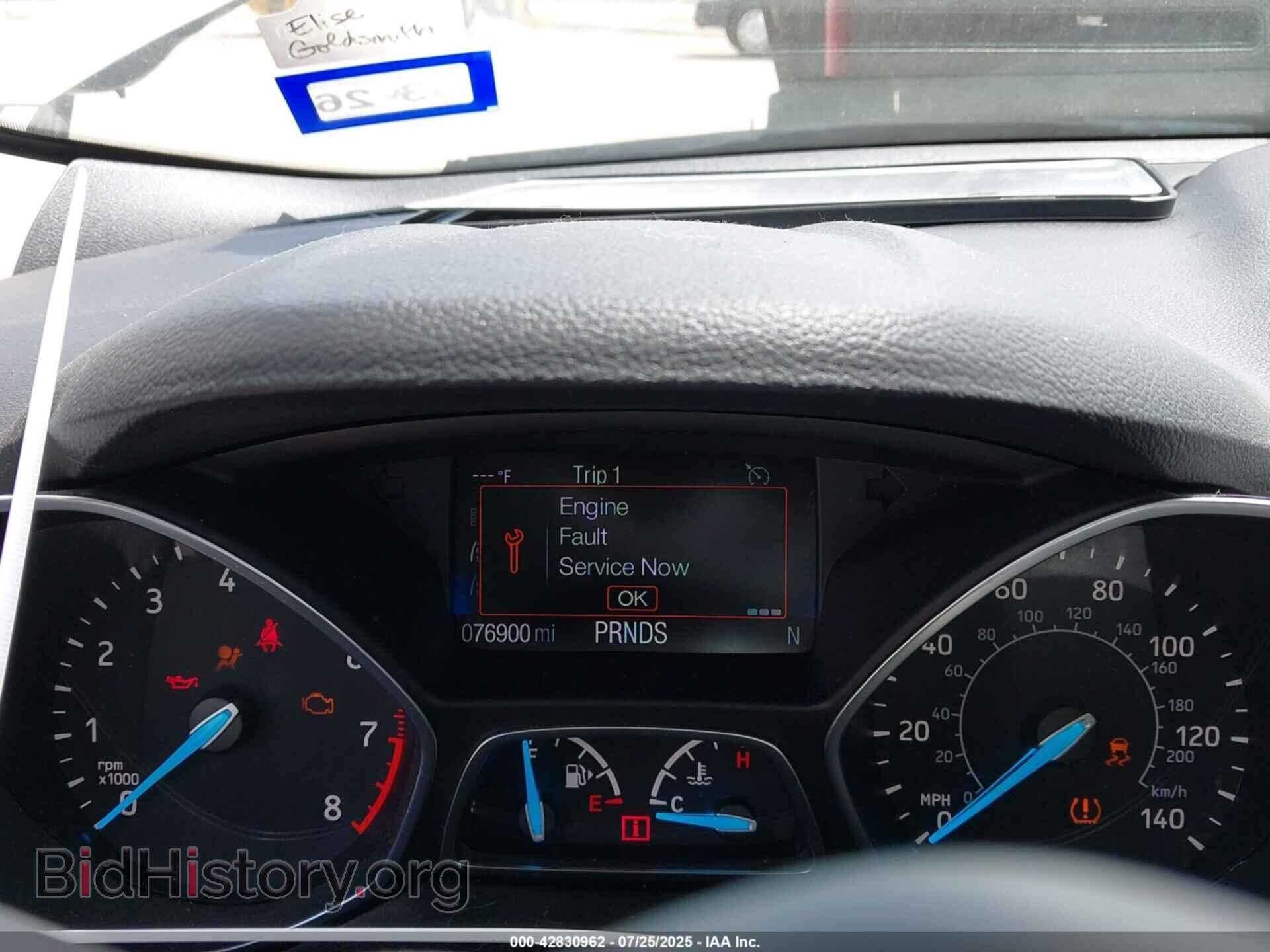 2017 FORD ESCAPE - VIN: 1FMCU0F75HUE94216 - Фото 7