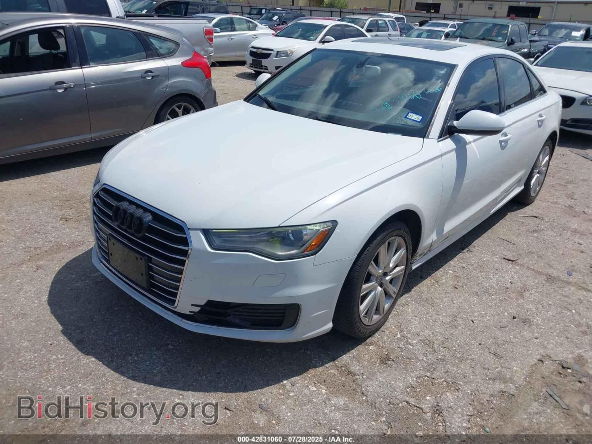 2016 AUDI A6 - VIN: WAUCFAFC4GN096454 - Фото 2