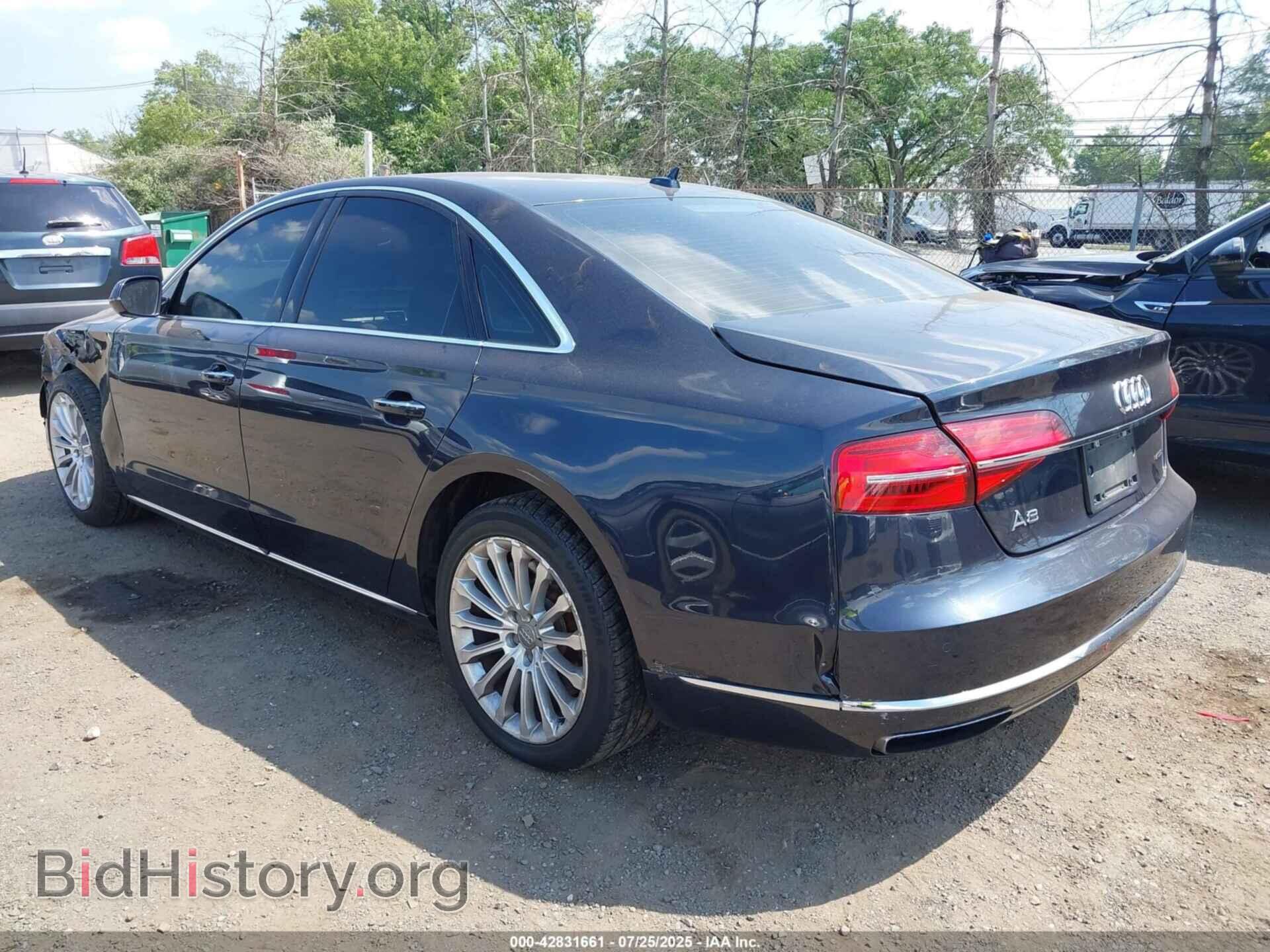 2015 AUDI A8 - VIN: WAUJGAFD3FN021160 - Фото 3