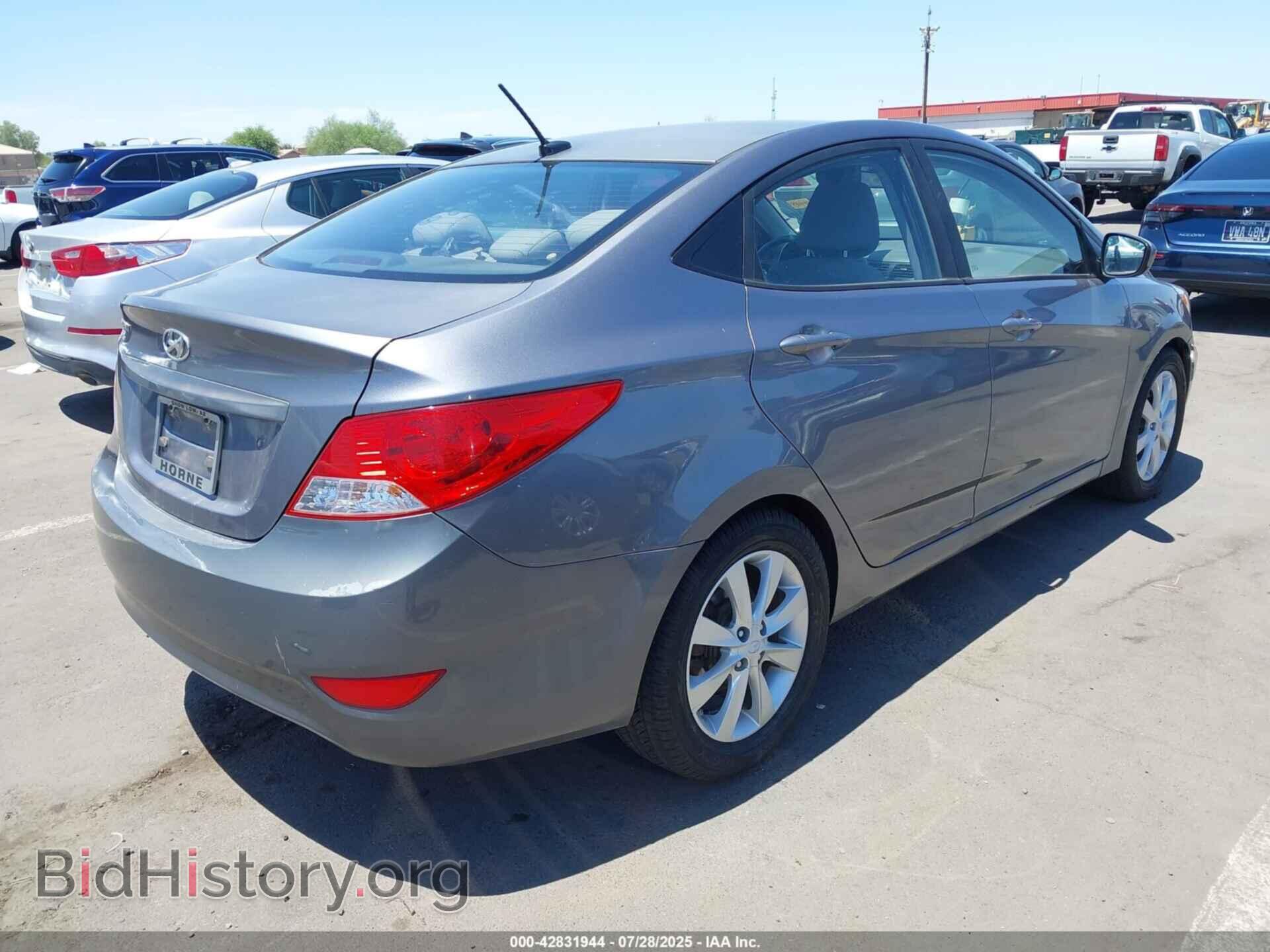2014 HYUNDAI ACCENT - VIN: KMHCU4AE5EU771715 - Фото 4
