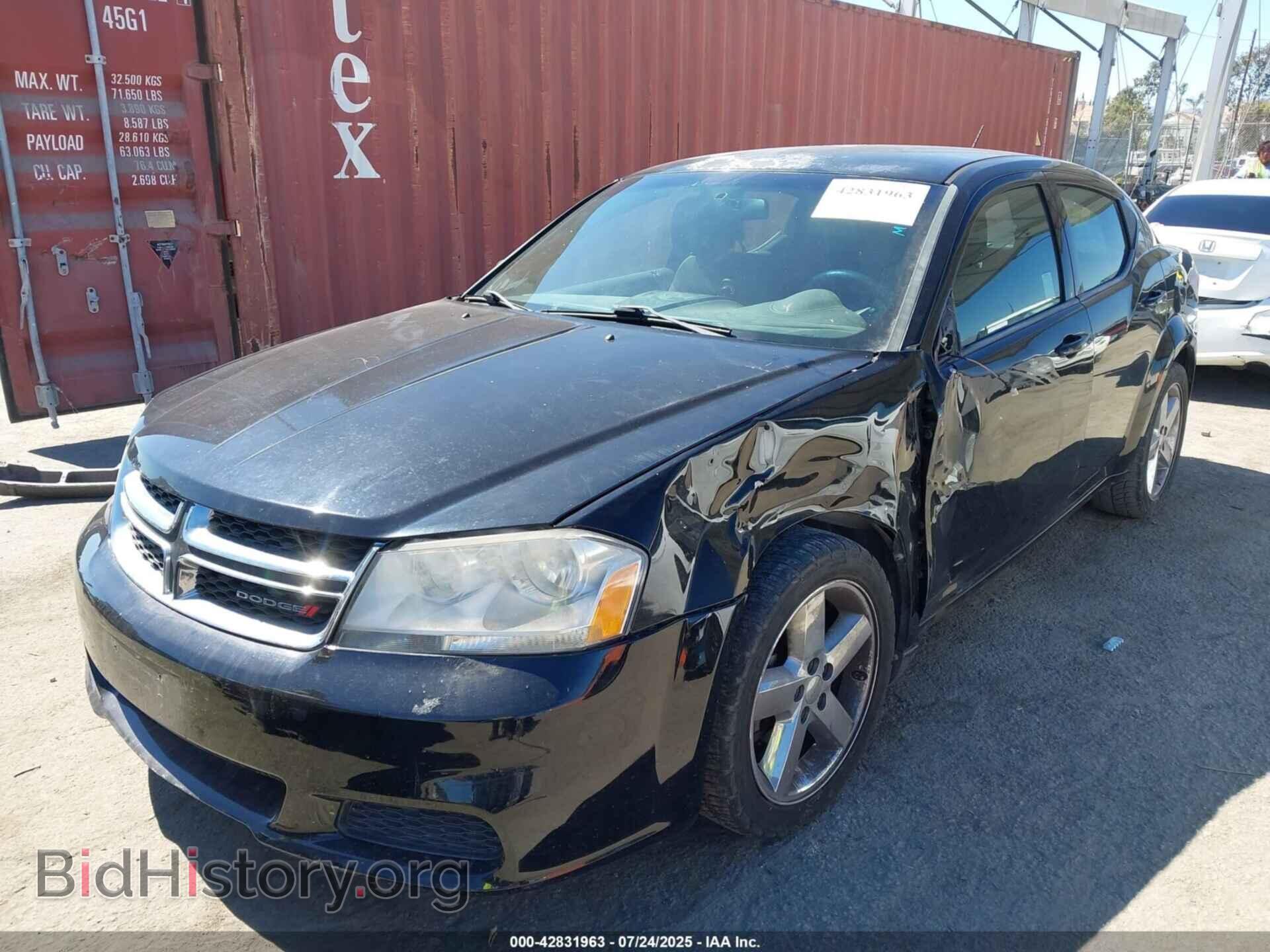 2013 DODGE AVENGER - VIN: 1C3CDZAB1DN710964 - Фото 2