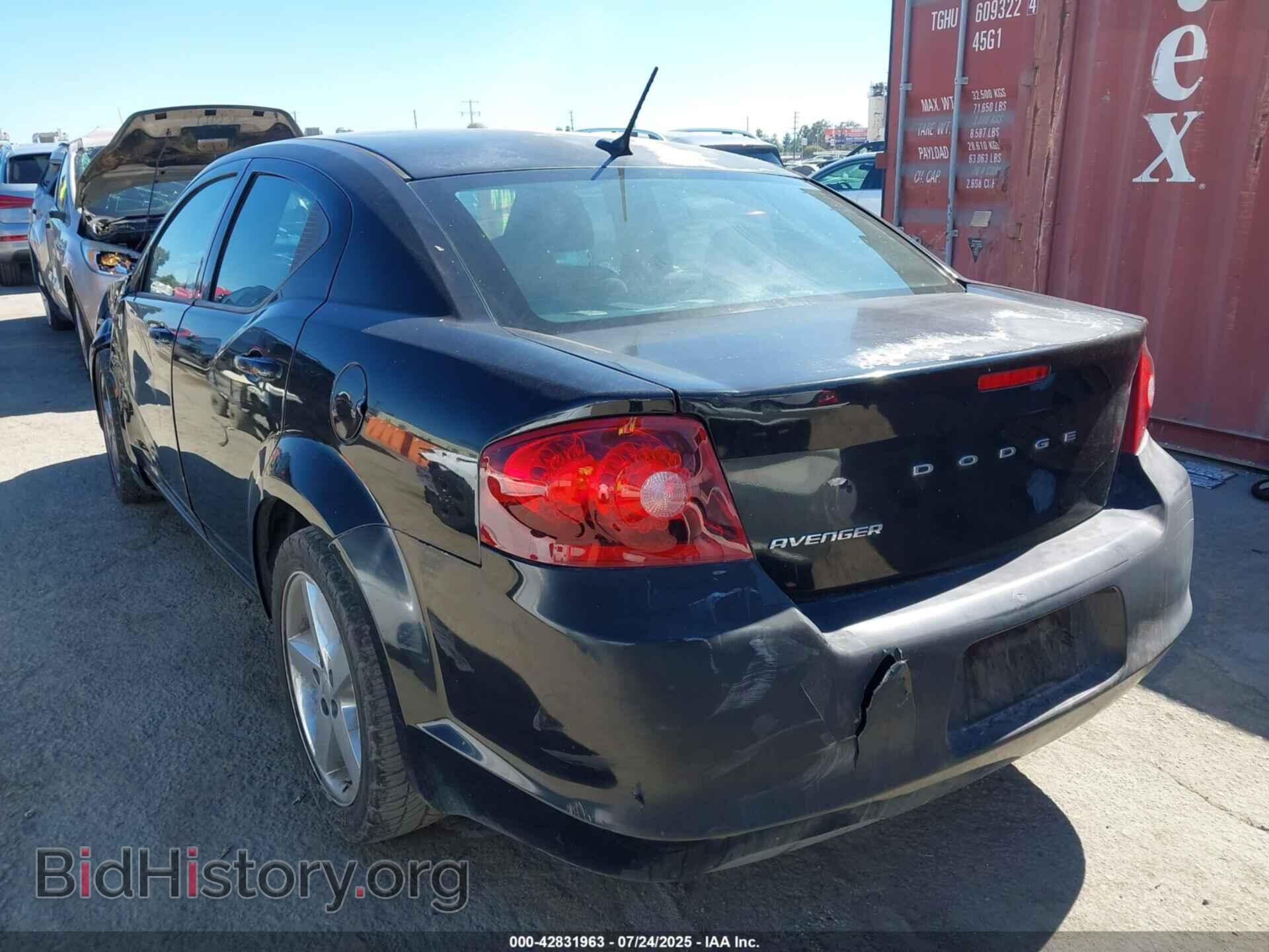2013 DODGE AVENGER - VIN: 1C3CDZAB1DN710964 - Фото 3