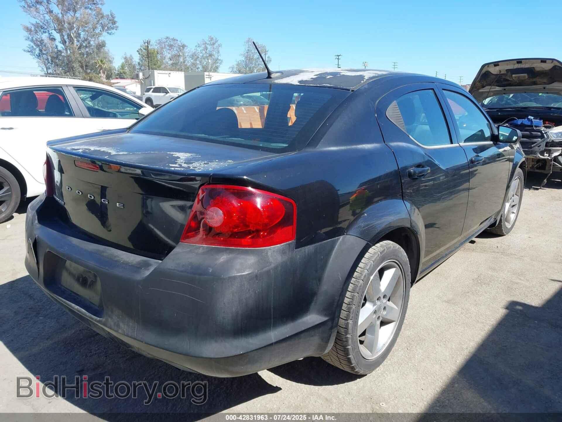 2013 DODGE AVENGER - VIN: 1C3CDZAB1DN710964 - Фото 4