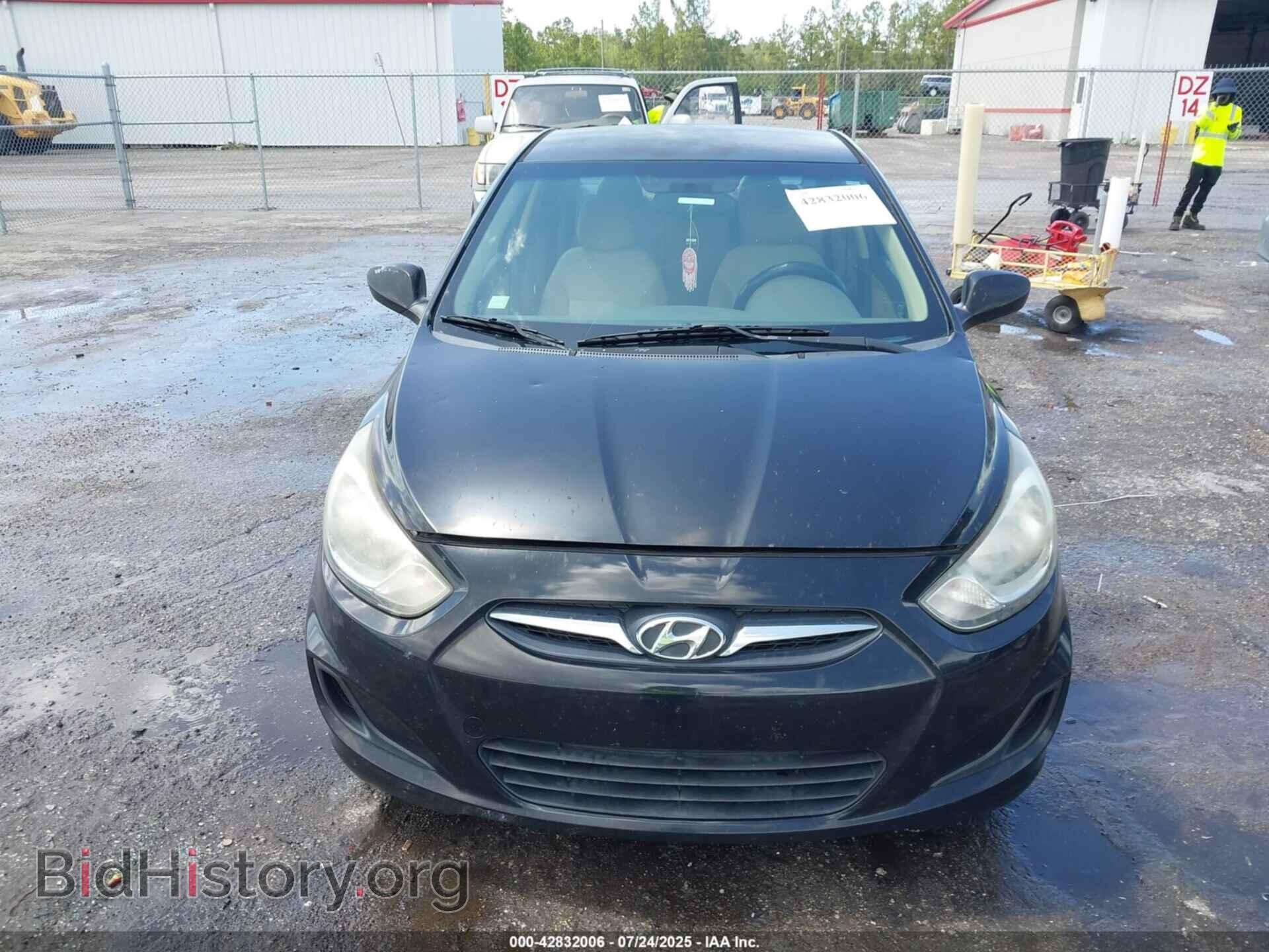 2012 HYUNDAI ACCENT - VIN: KMHCT4AEXCU122850 - Фото 6