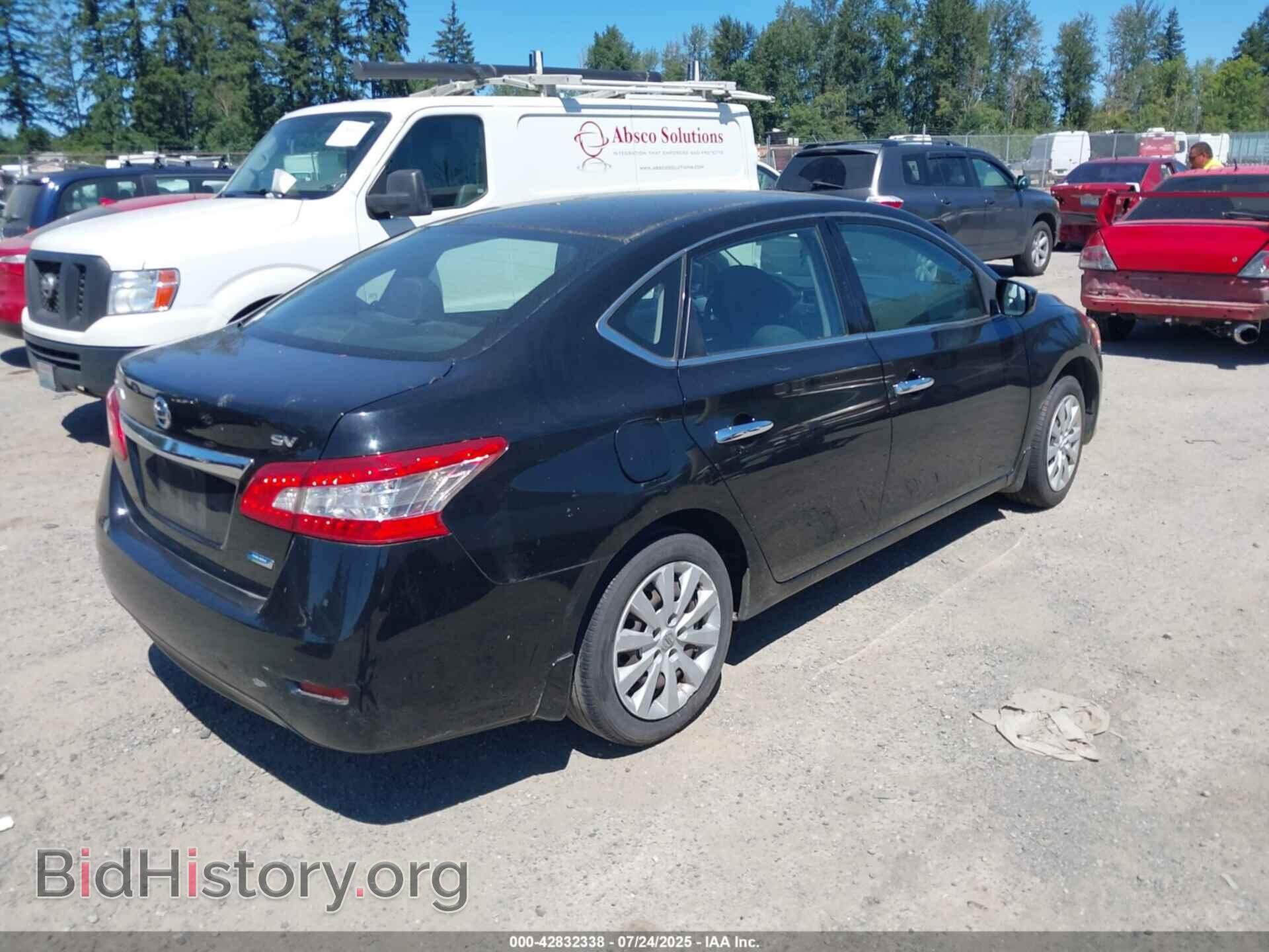 2014 NISSAN SENTRA - VIN: 3N1AB7AP5EY213903 - Фото 4