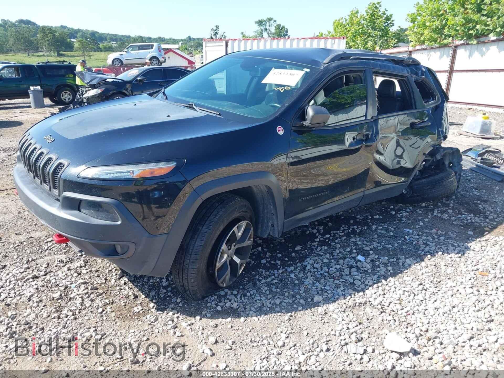 2016 JEEP CHEROKEE - VIN: 1C4PJMBS8GW248862 - Фото 2