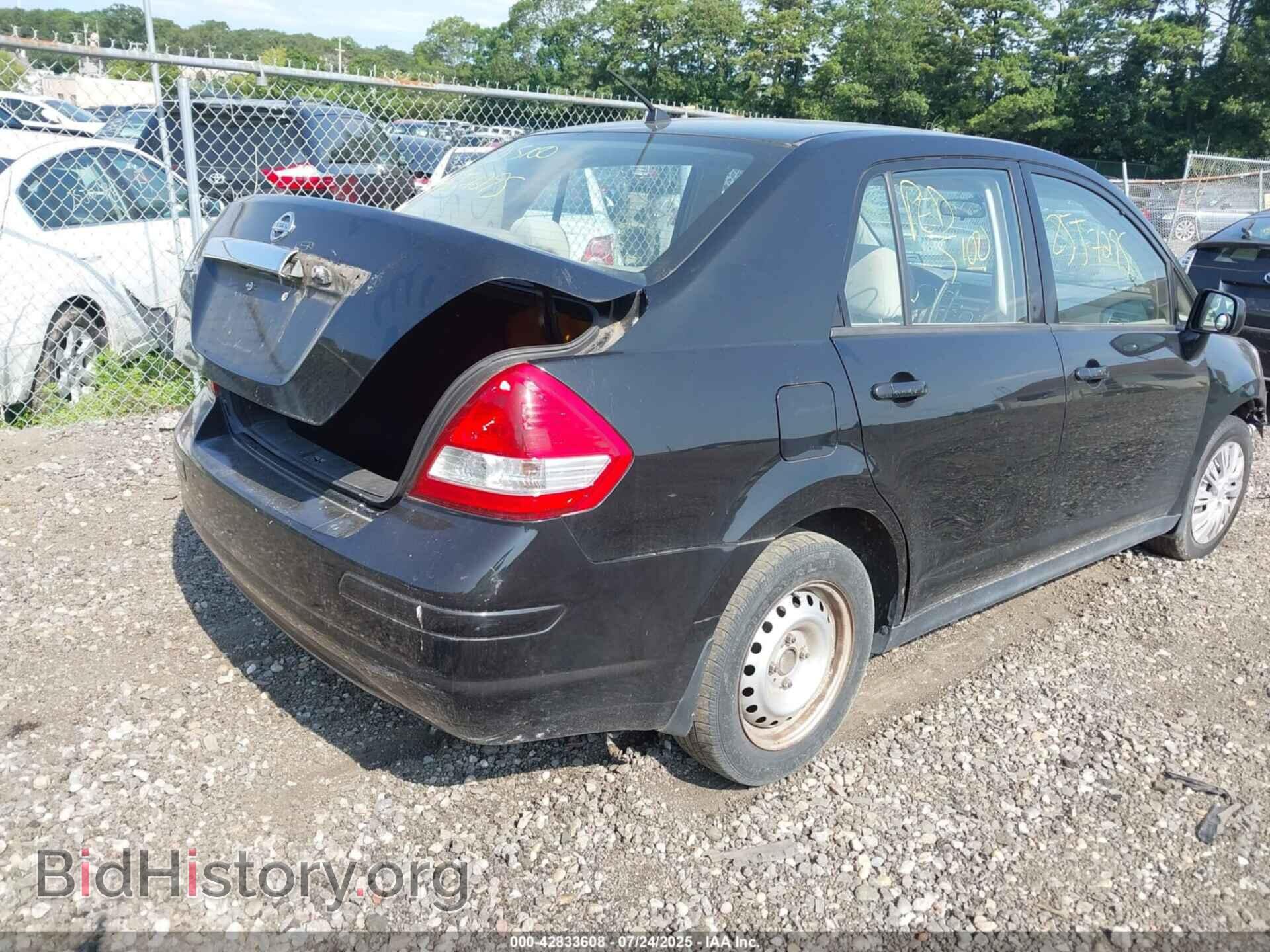 2009 NISSAN VERSA - VIN: 3N1BC11E69L452795 - Фото 4