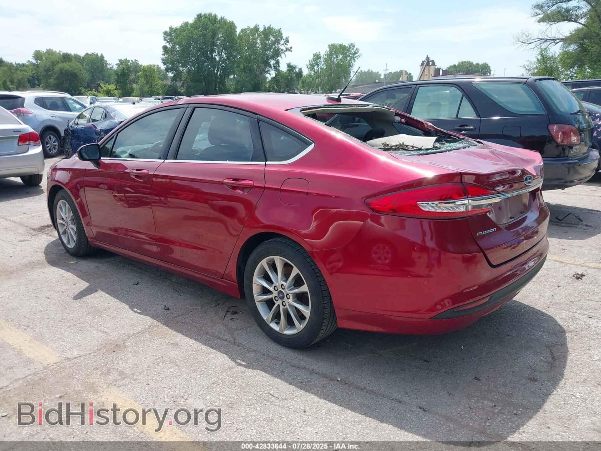 2017 FORD FUSION - VIN: 3FA6P0H76HR179203 - Фото 3