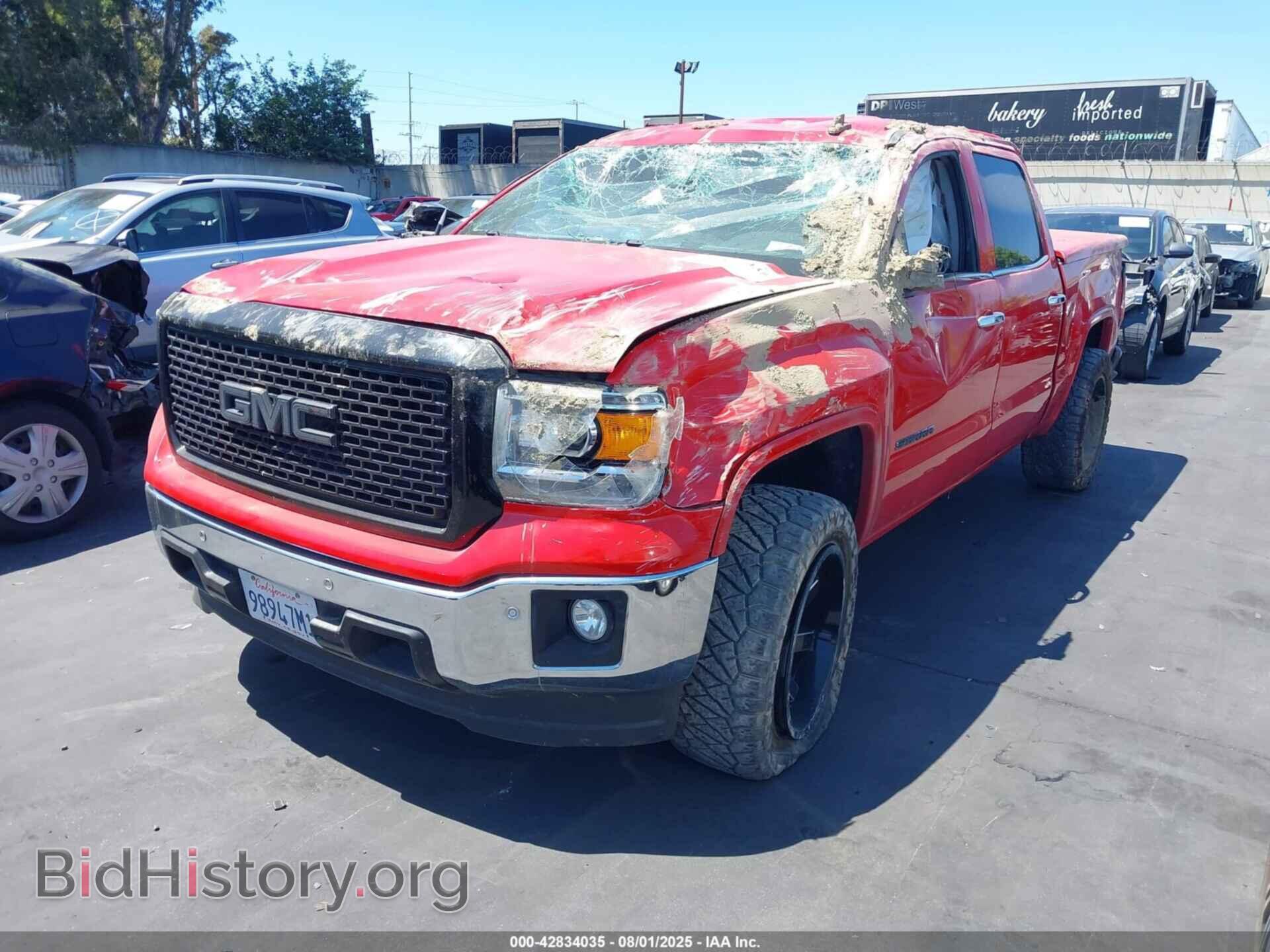 2014 GMC SIERRA 1500 - VIN: 3GTP1VEC8EG189317 - Фото 2