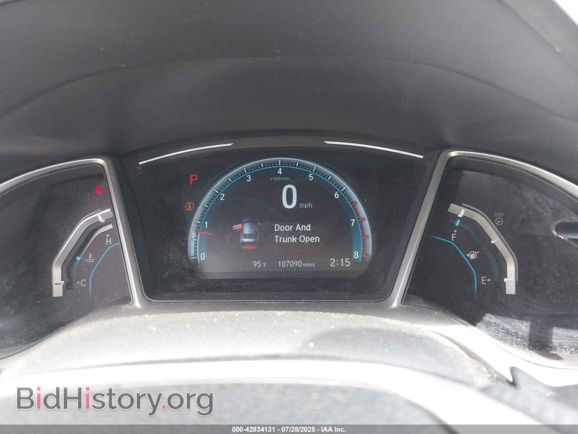 2017 HONDA CIVIC - VIN: 19XFC1F34HE211908 - Фото 7