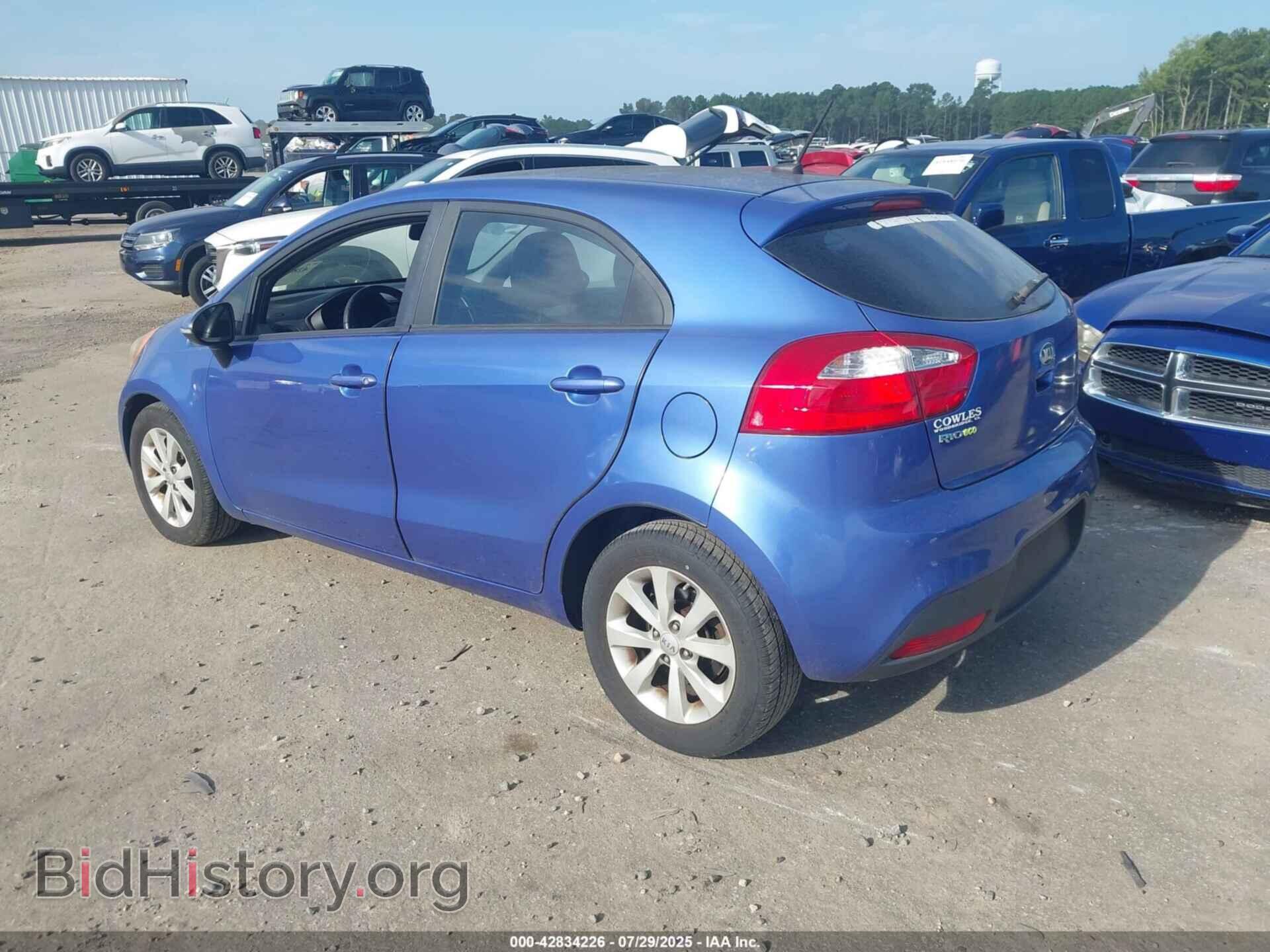 2013 KIA RIO - VIN: KNADN5A30D6157018 - Фото 3