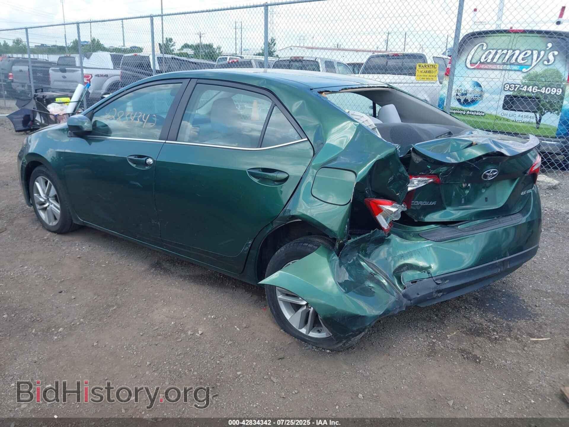 2014 TOYOTA COROLLA - VIN: 2T1BPRHE0EC018584 - Фото 3