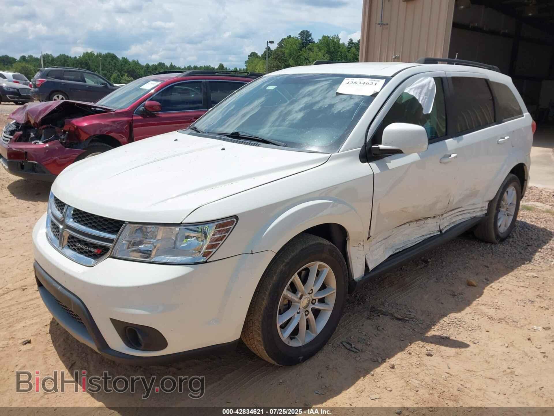 2016 DODGE JOURNEY - VIN: 3C4PDCBG3GT206702 - Фото 2
