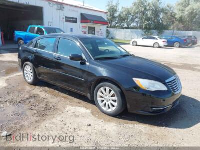 2013 Chrysler 200 Touring, черный — VIN 1C3CCBBB8DN589908, IAAI