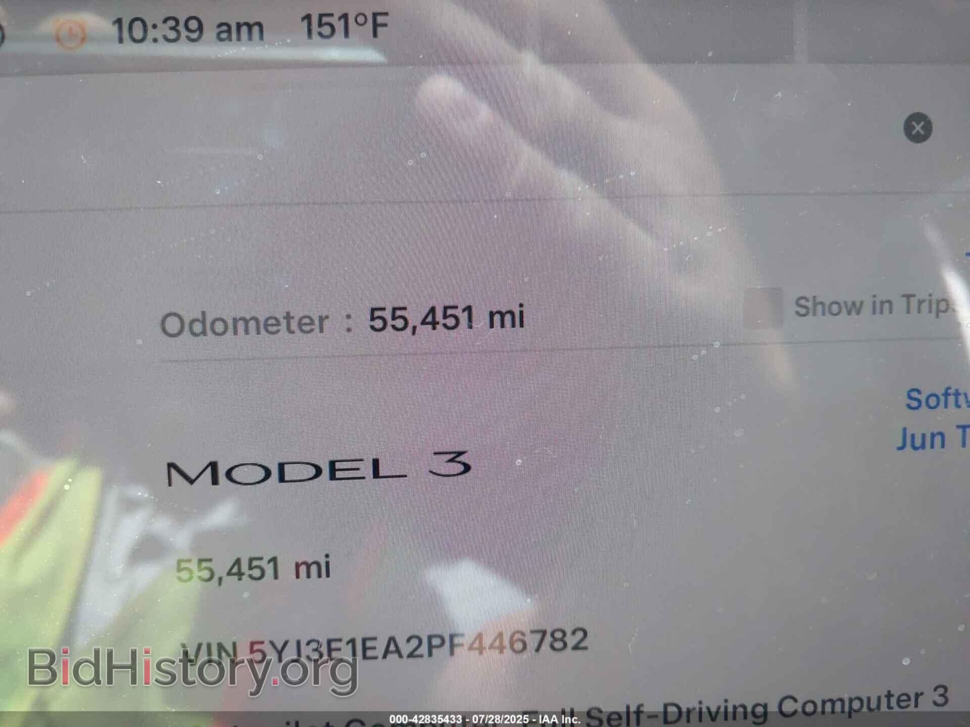 2023 TESLA MODEL 3 - VIN: 5YJ3E1EA2PF446782 - Фото 16