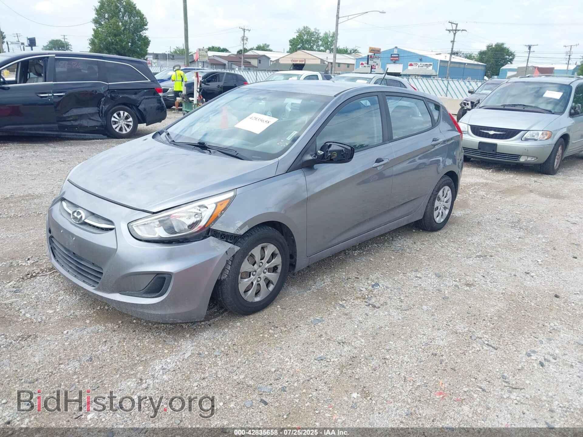 2015 HYUNDAI ACCENT - VIN: KMHCT5AE7FU219305 - Фото 2