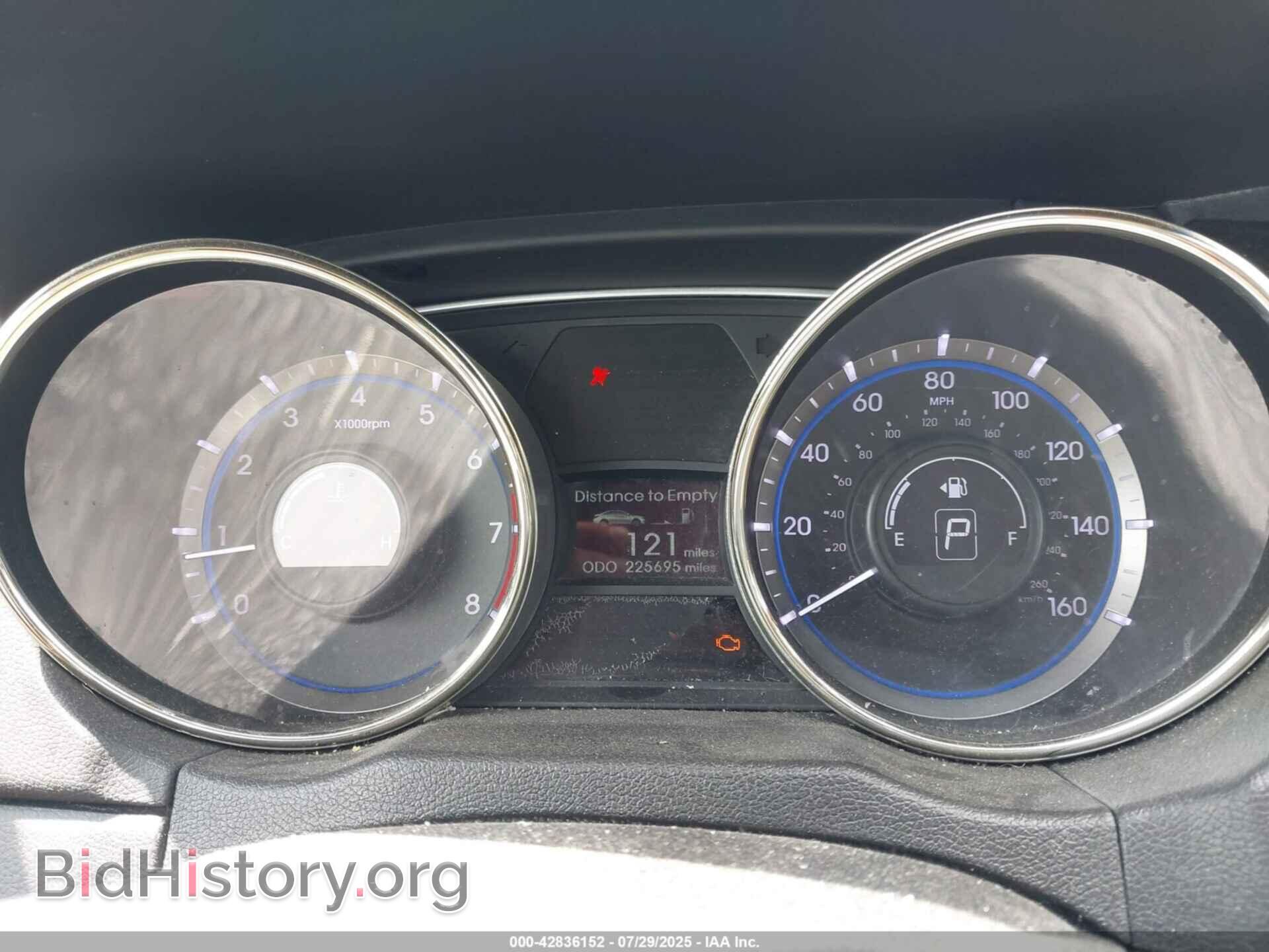 2013 HYUNDAI SONATA - VIN: 5NPEC4AC2DH518844 - Фото 7
