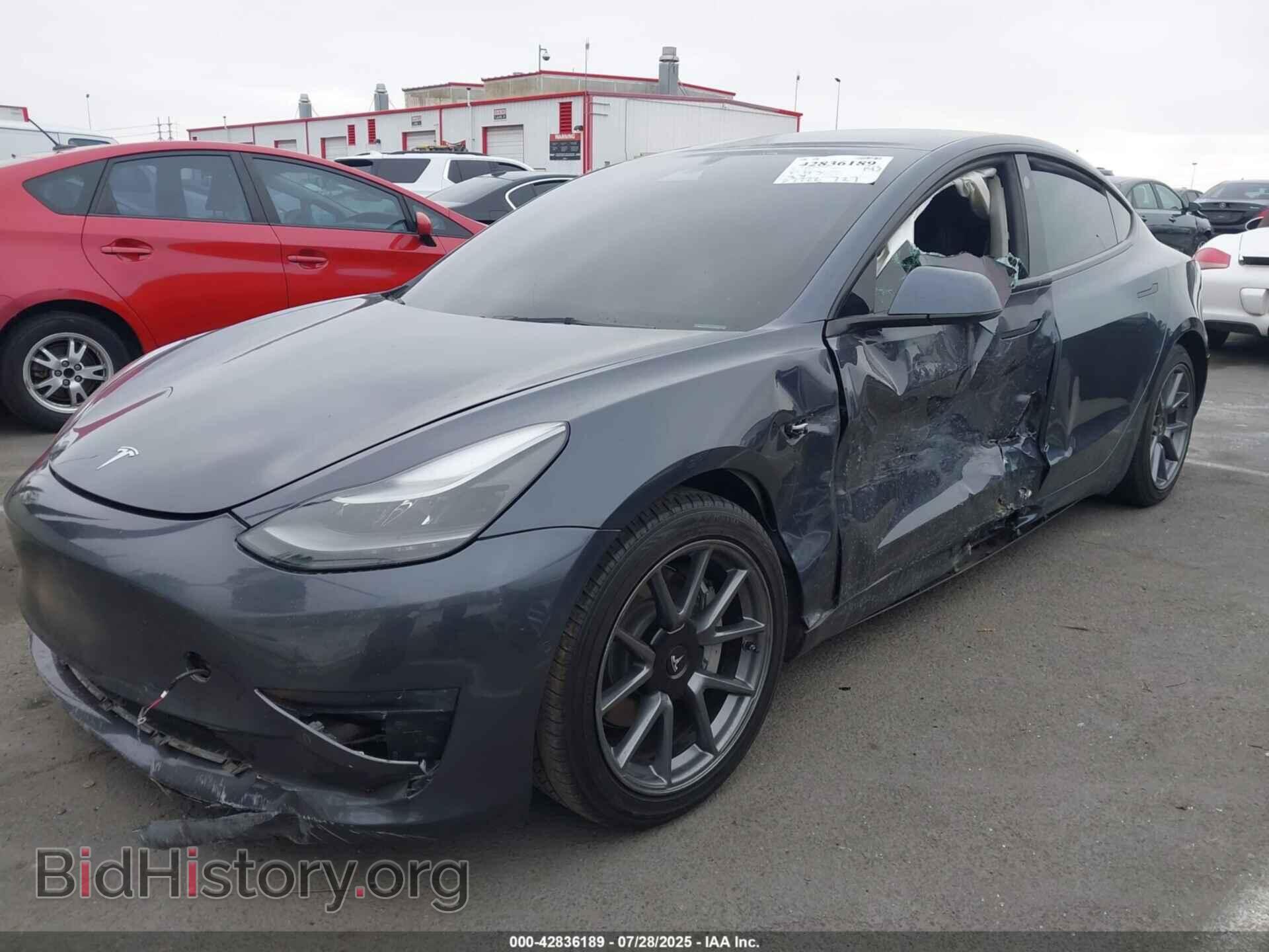 2022 TESLA MODEL 3 - VIN: 5YJ3E1EA2NF235465 - Фото 2