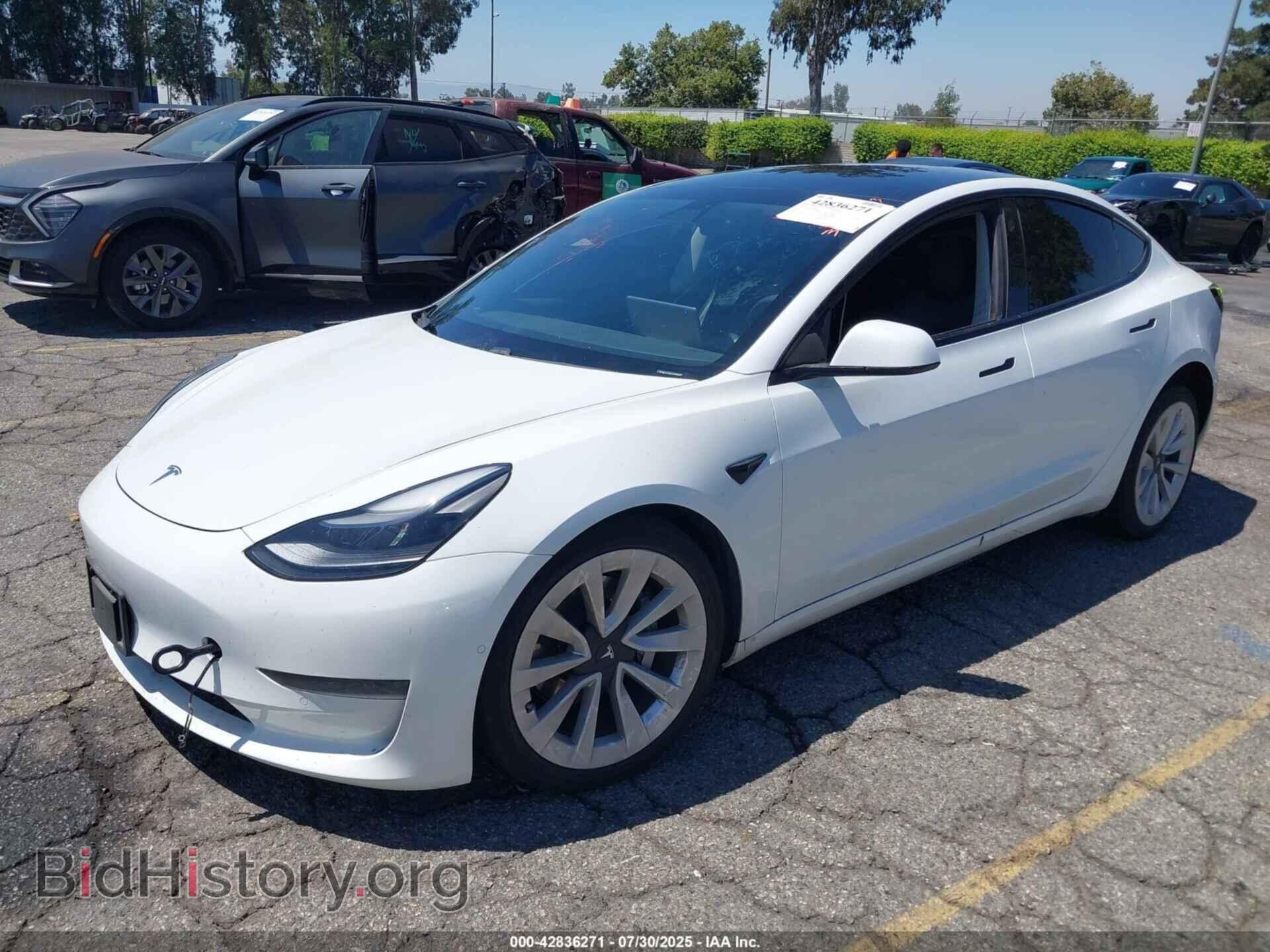 2021 TESLA MODEL 3 - VIN: 5YJ3E1EA7MF982672 - Photo 2