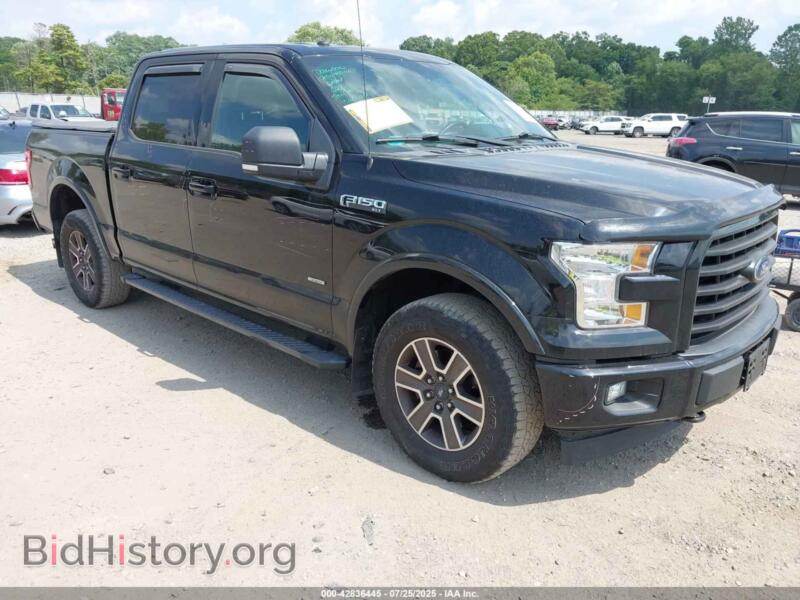 2017 Ford F-150 XLT (VIN 1FTEW1EP6HFC43420) — photo 1 of 16, IAAI, damage: rear