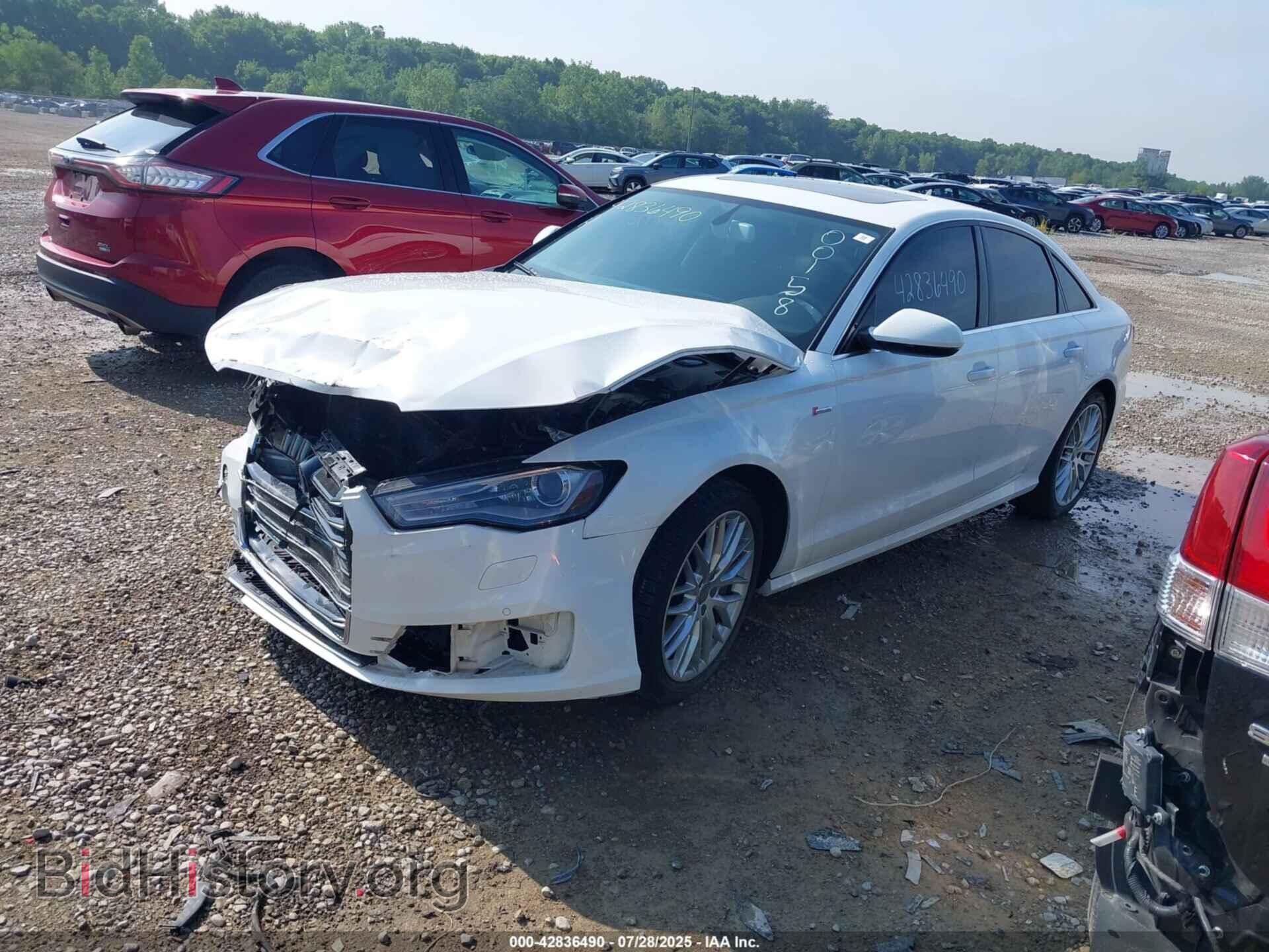 2016 AUDI A6 - VIN: WAUFGAFC2GN001058 - Фото 2
