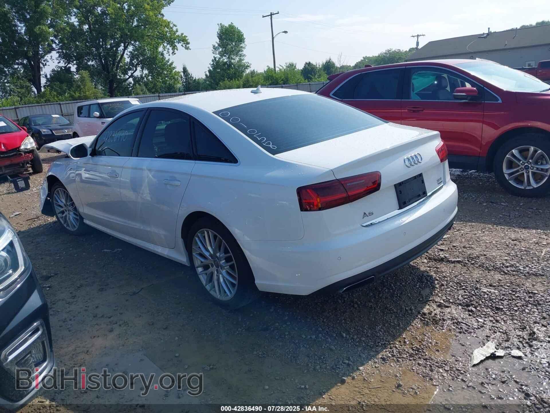 2016 AUDI A6 - VIN: WAUFGAFC2GN001058 - Фото 3