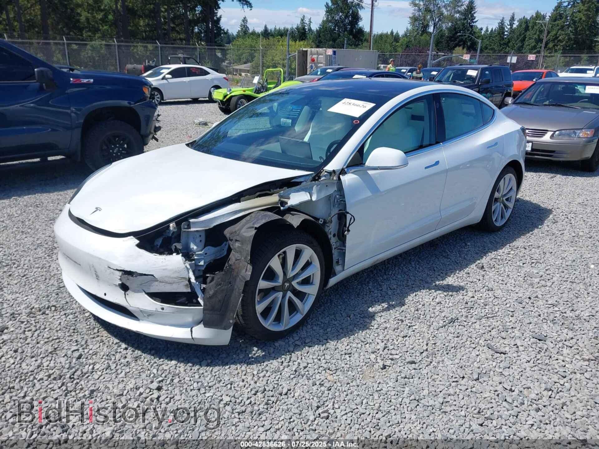 2018 TESLA MODEL 3 - VIN: 5YJ3E1EB1JF183149 - Фото 2