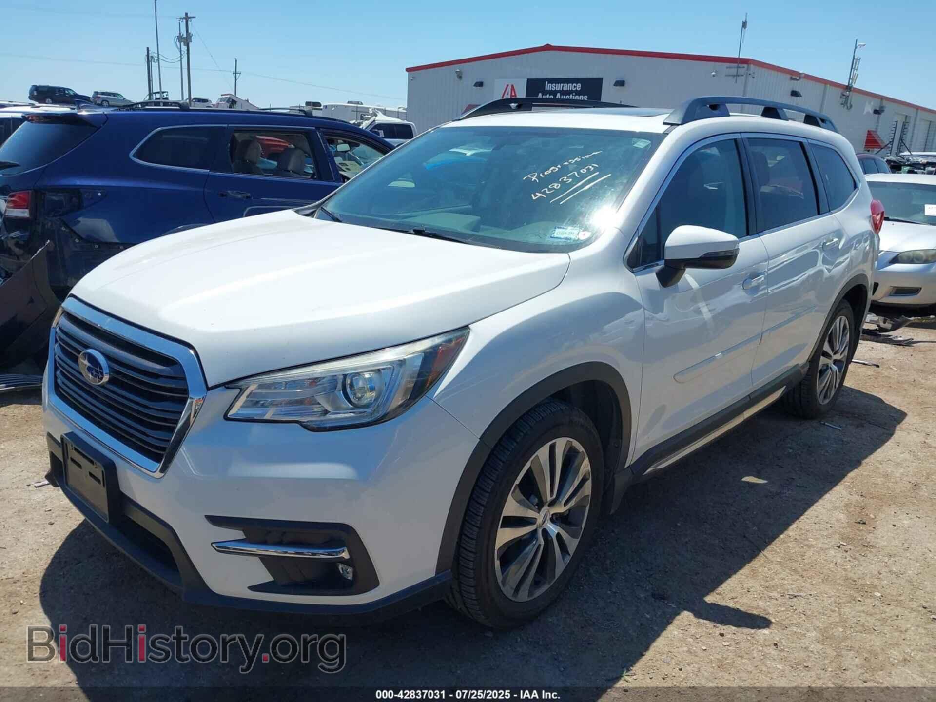 2019 SUBARU ASCENT - VIN: 4S4WMAPD2K3445673 - Фото 2