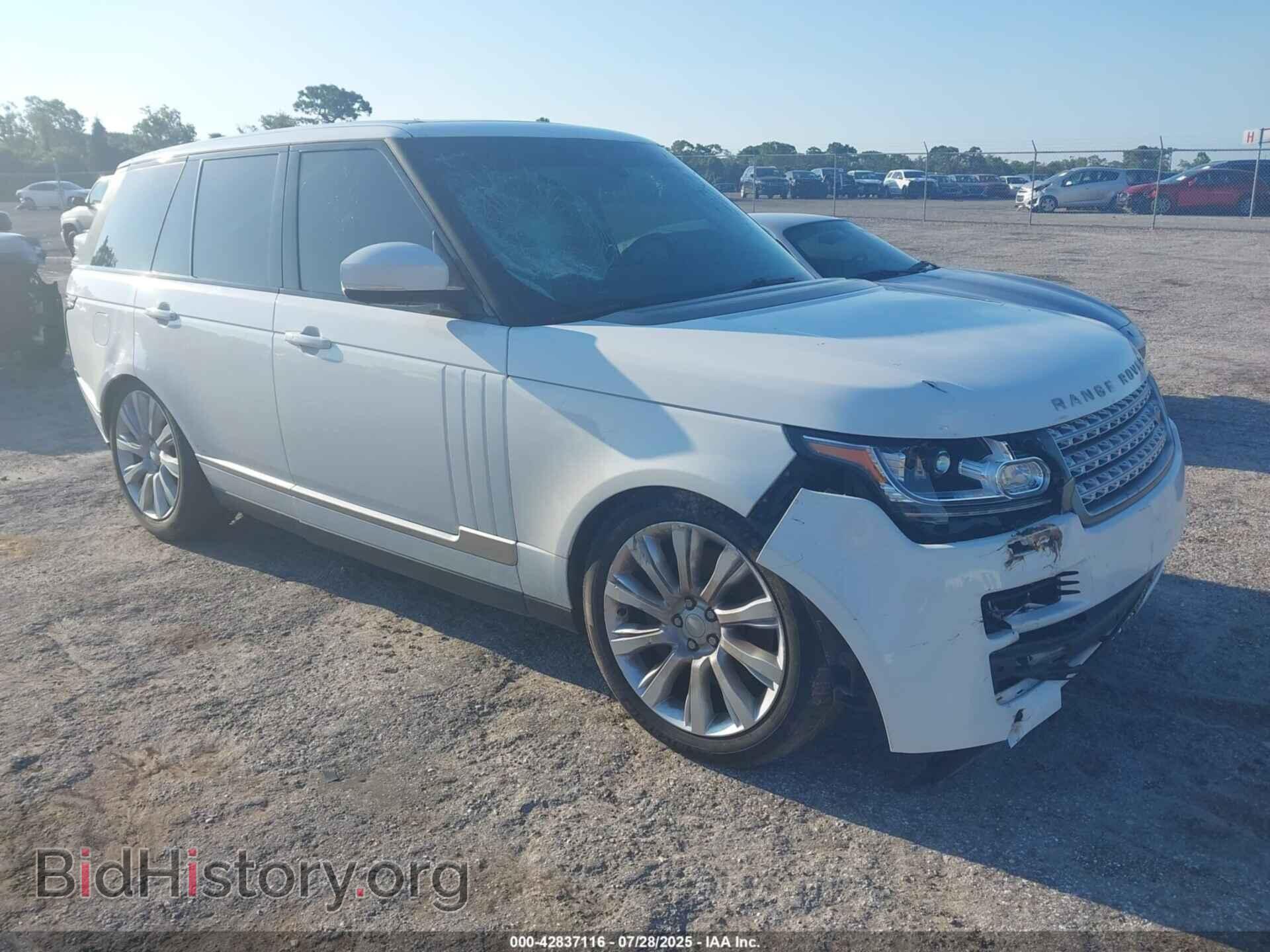 Photo SALGS2FE6HA323295 - LAND ROVER RANGE ROVER 2017