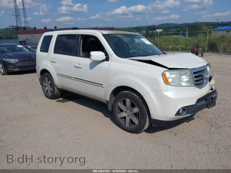2013 Honda PILOT Touring (VIN 5FNYF4H91DB017778) — photo 1 of 16, IAAI, damage: front end
