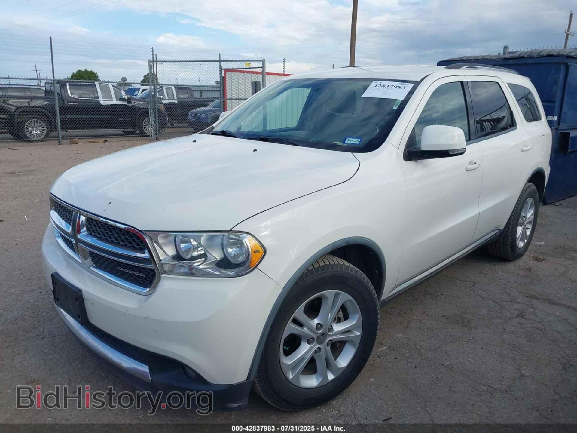 2012 DODGE DURANGO - VIN: 1C4RDHDG1CC126548 - Фото 2